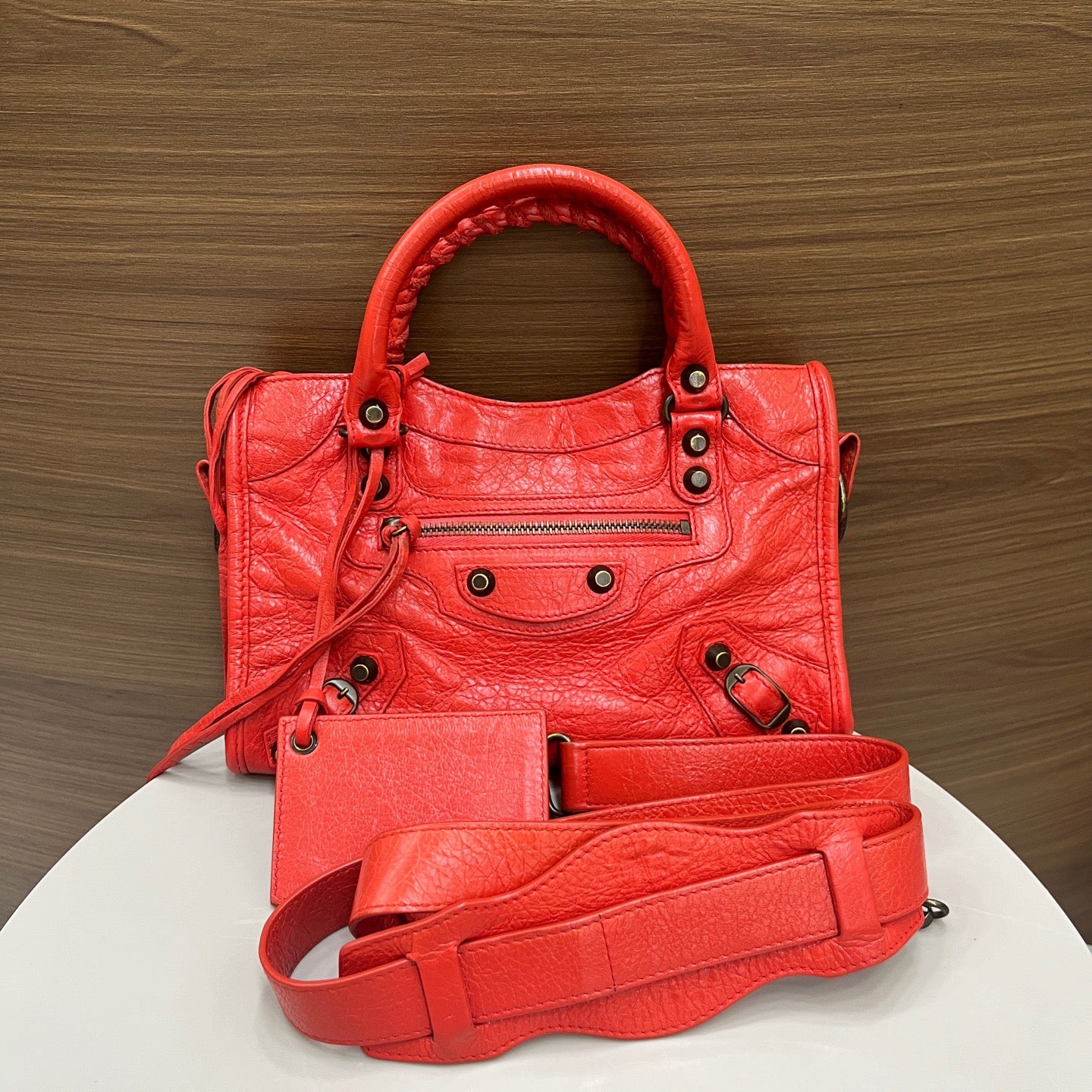 Balenciaga - Other - Leather - Red - (mini)