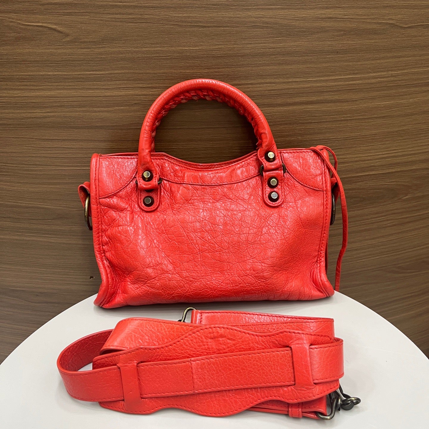 Balenciaga - Other - Leather - Red - (mini)