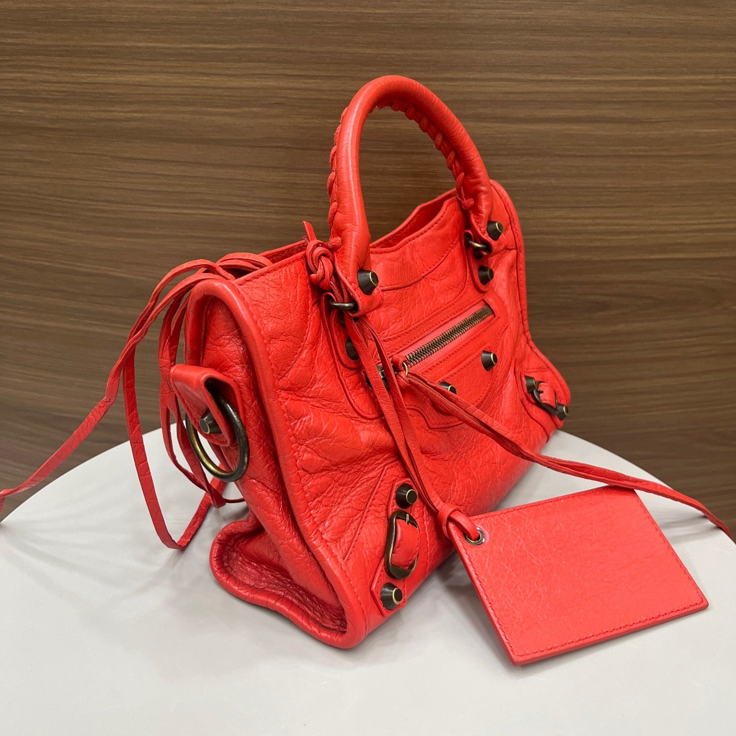 Balenciaga - Other - Leather - Red - (mini)