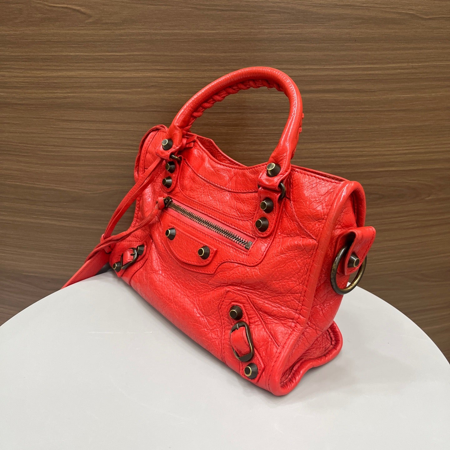 Balenciaga - Other - Leather - Red - (mini)