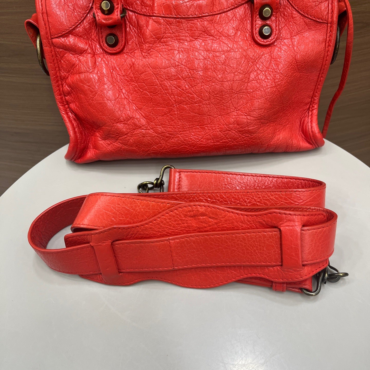 Balenciaga - Other - Leather - Red - (mini)