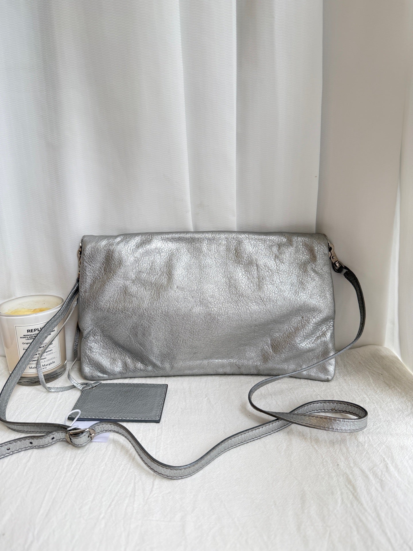 Balenciaga - Other - Leather - Silver - (medium)