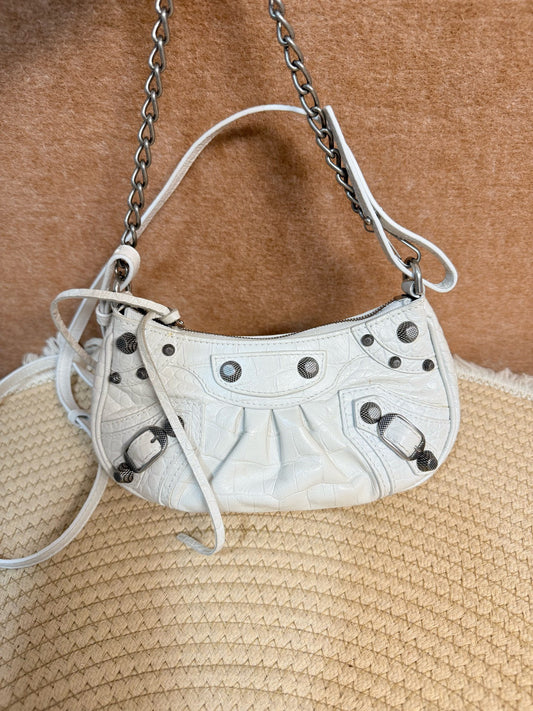 Balenciaga - Other - Leather - White - (mini)