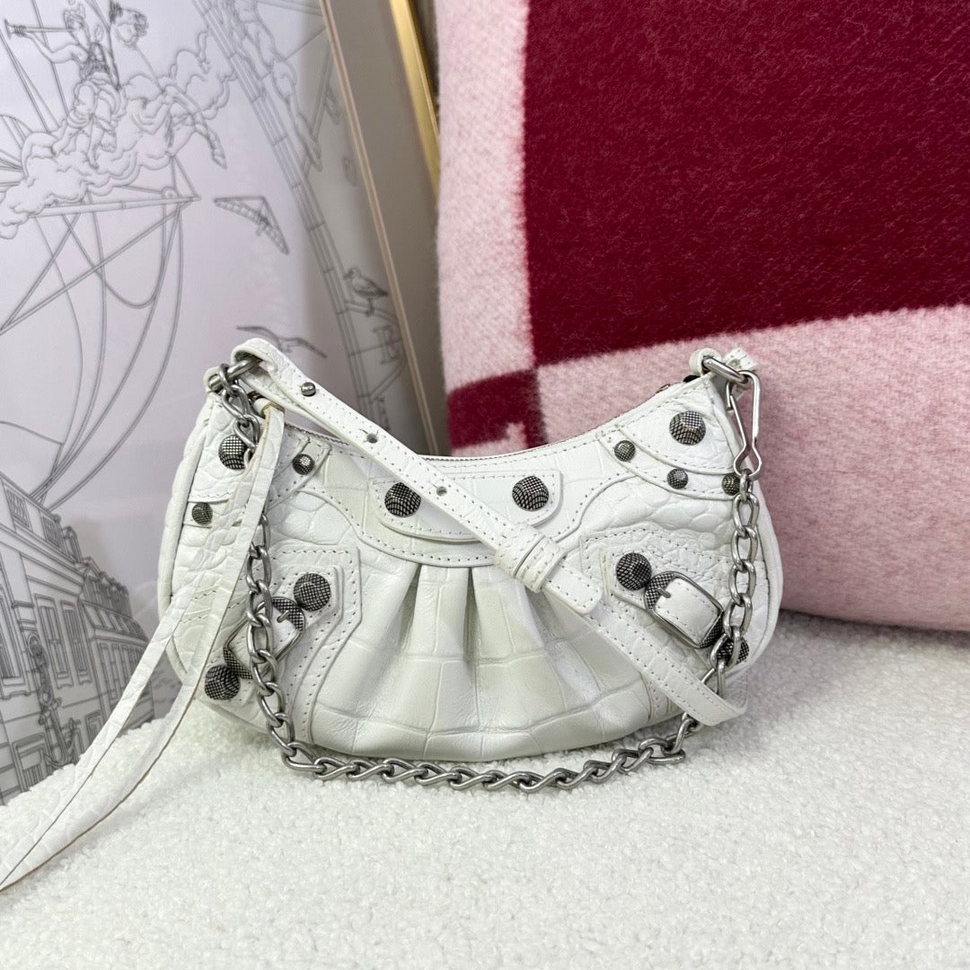 Balenciaga - Other - Leather - White - (mini)