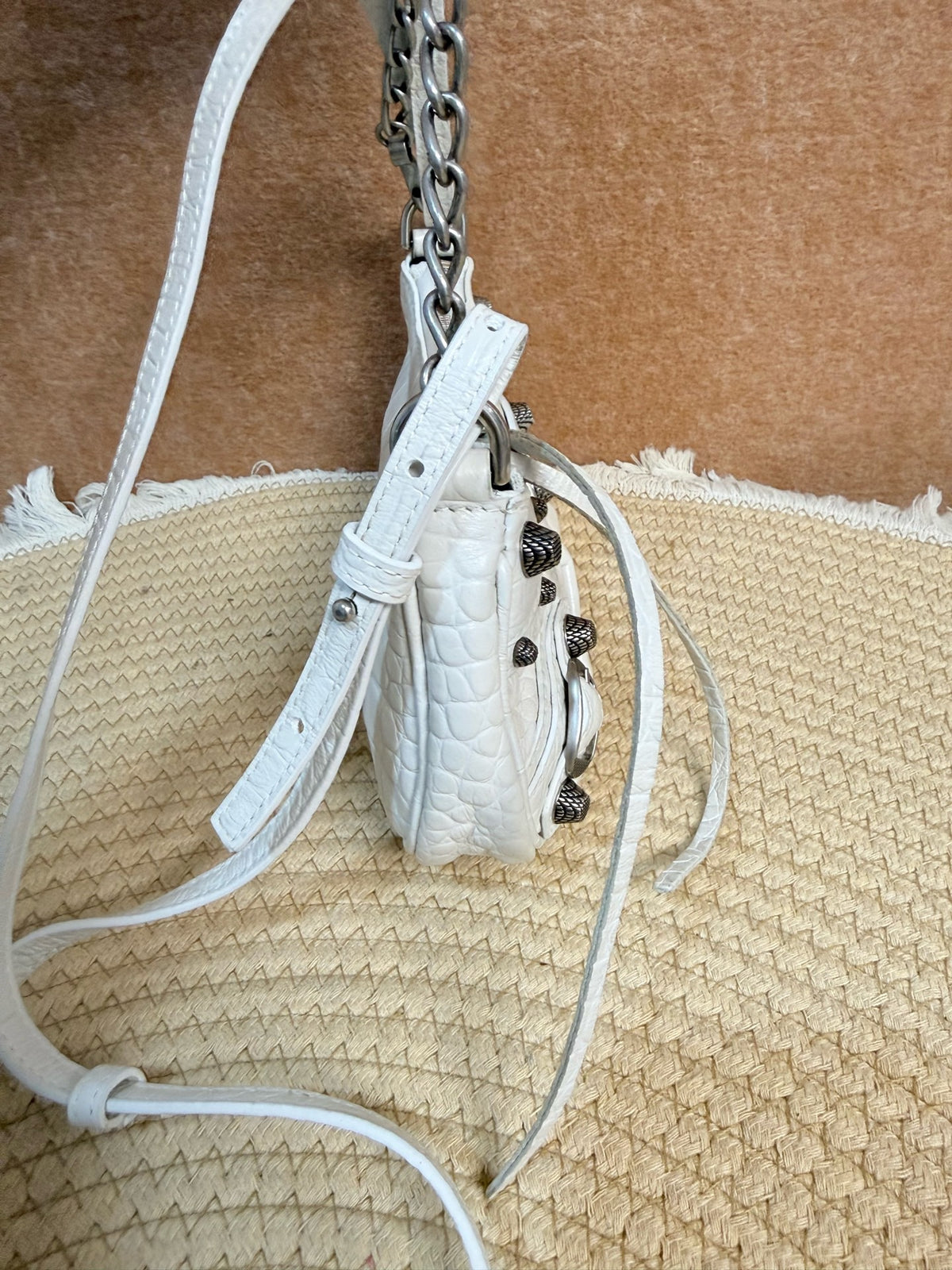 Balenciaga - Other - Leather - White - (mini)