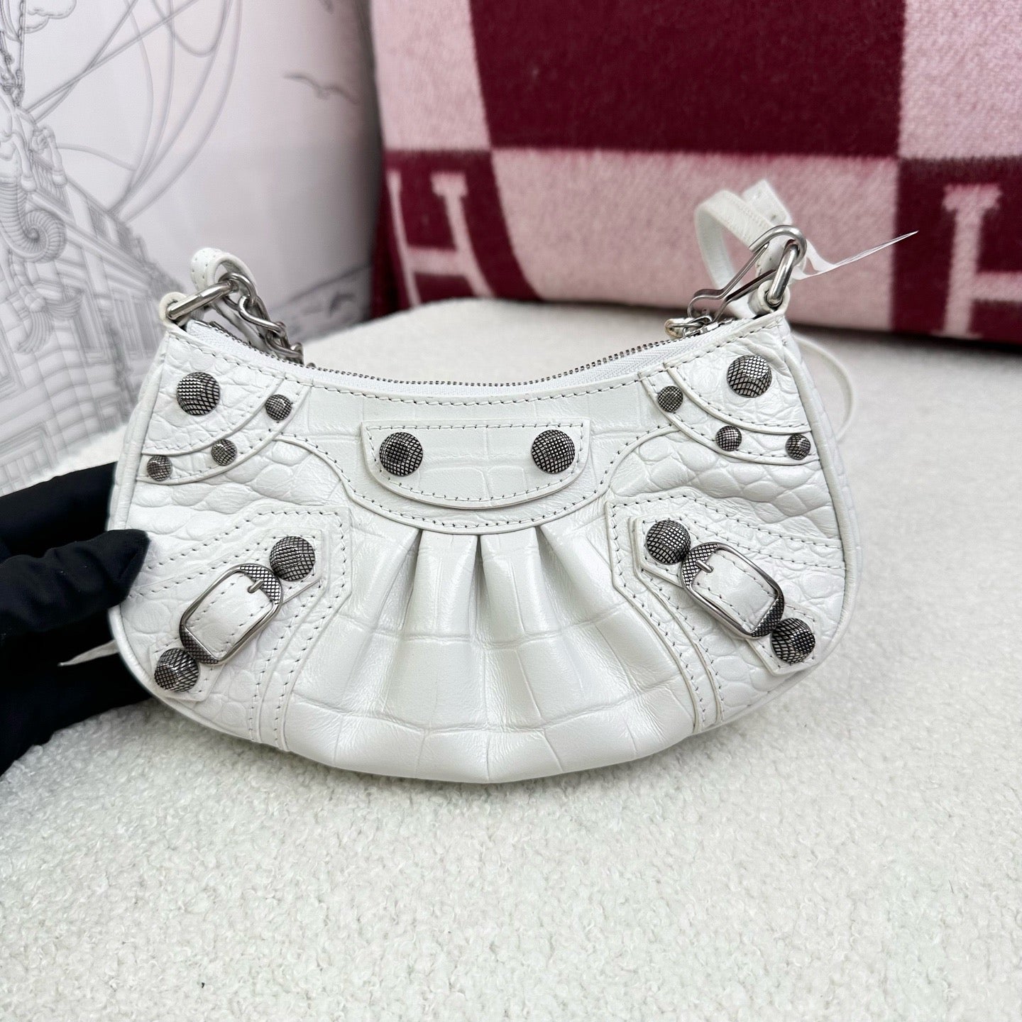 Balenciaga - Other - Leather - White - (mini)