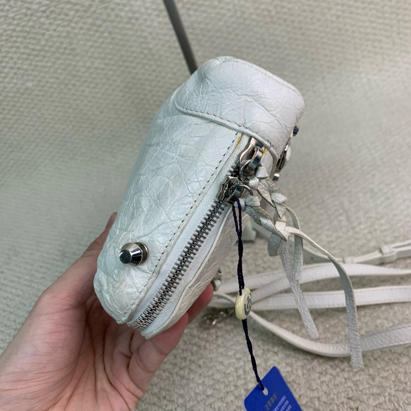 Balenciaga - Other - Leather - White - (mini)