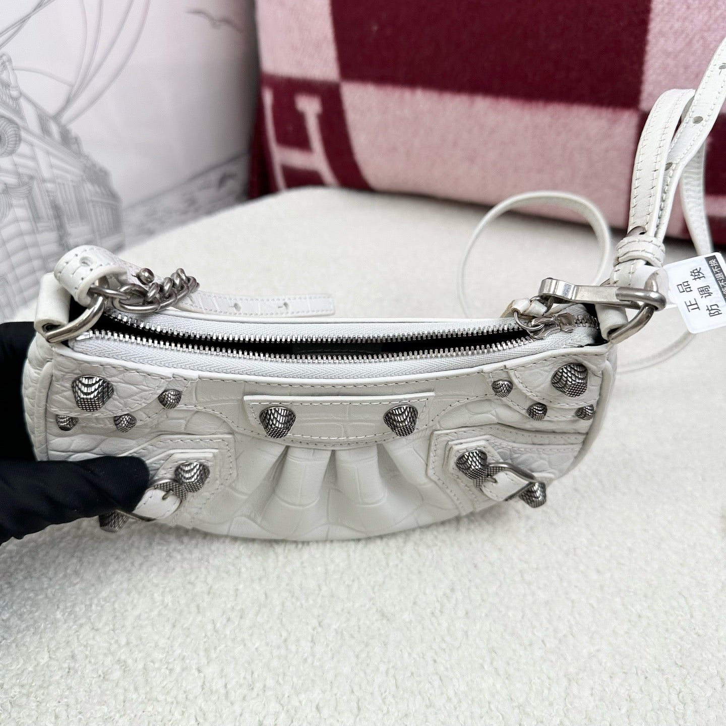 Balenciaga - Other - Leather - White - (mini)