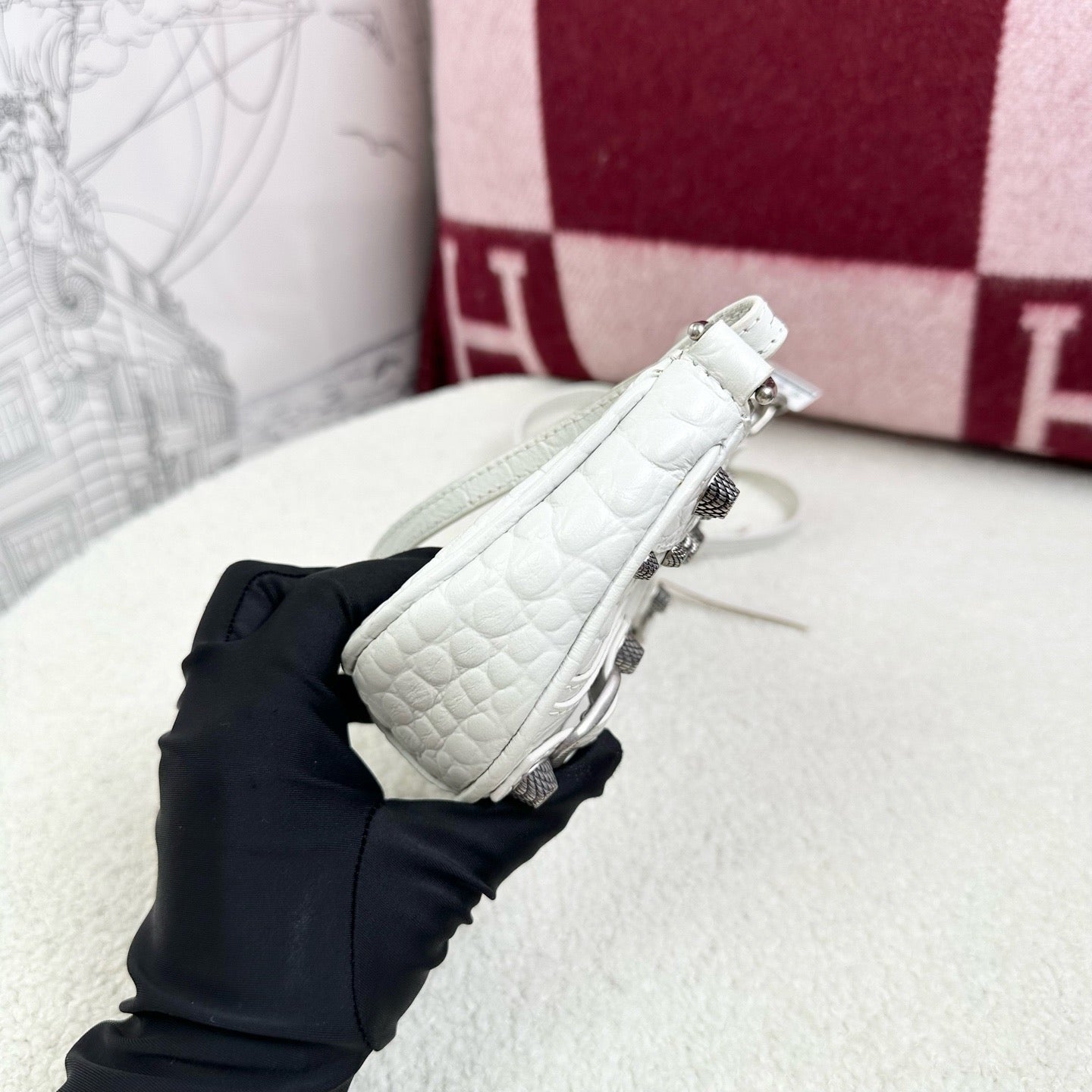 Balenciaga - Other - Leather - White - (mini)