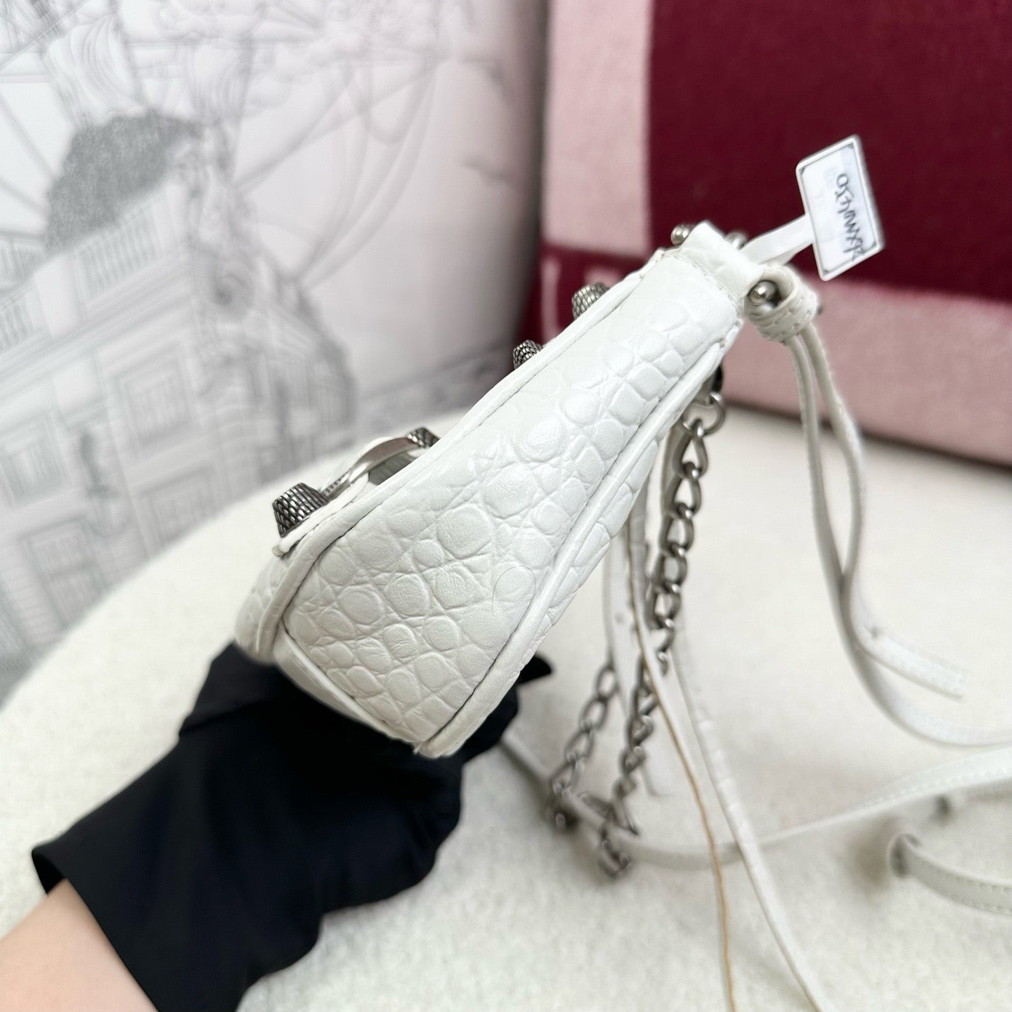 Balenciaga - Other - Leather - White - (mini)