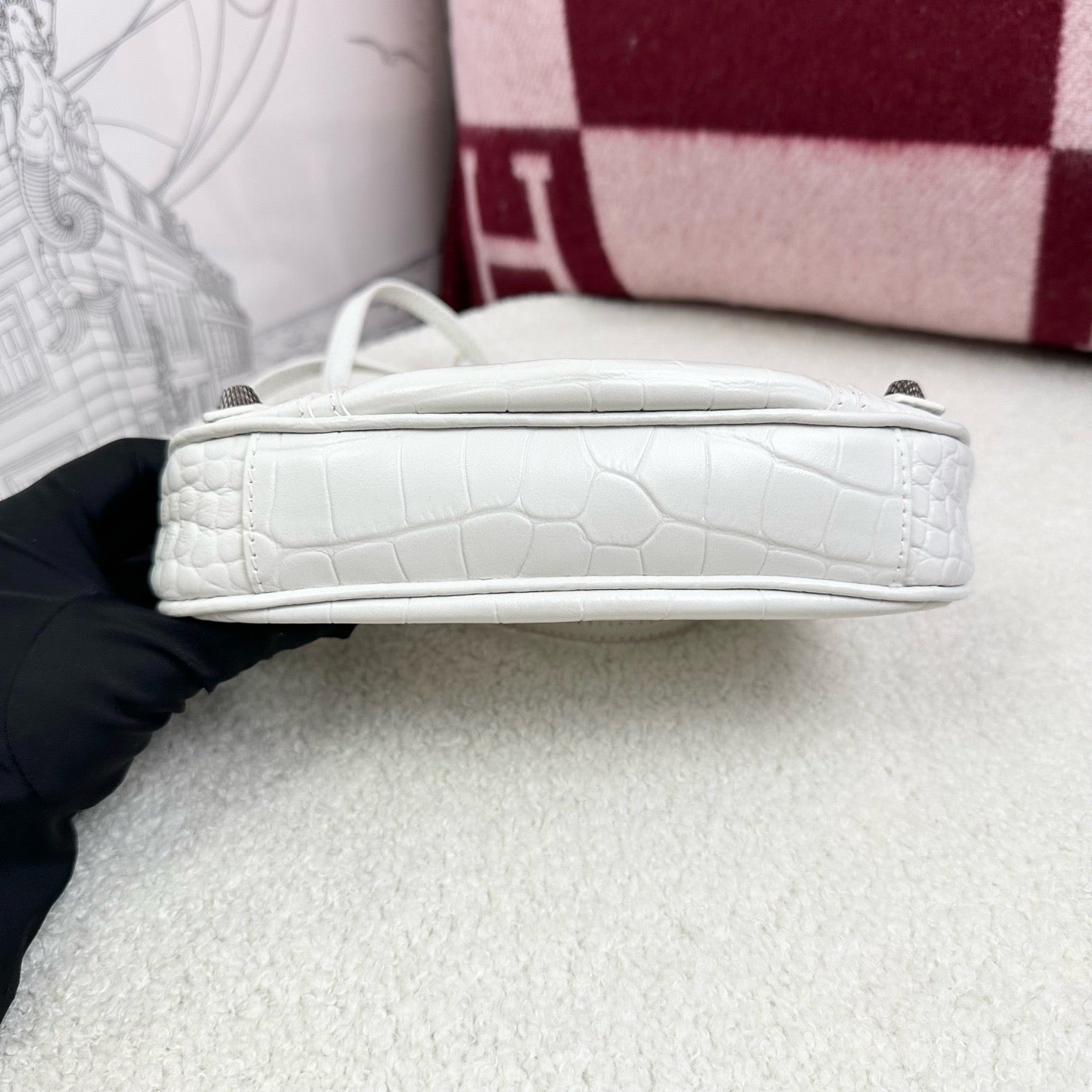 Balenciaga - Other - Leather - White - (mini)