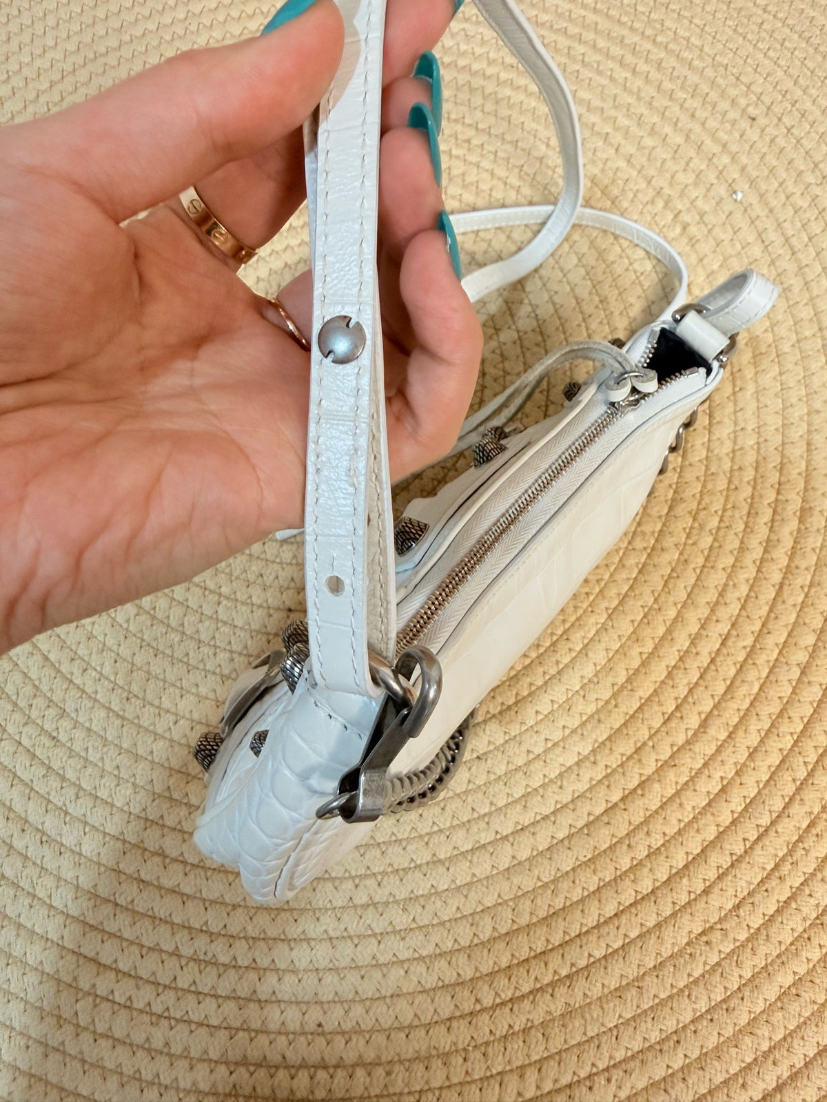 Balenciaga - Other - Leather - White - (mini)
