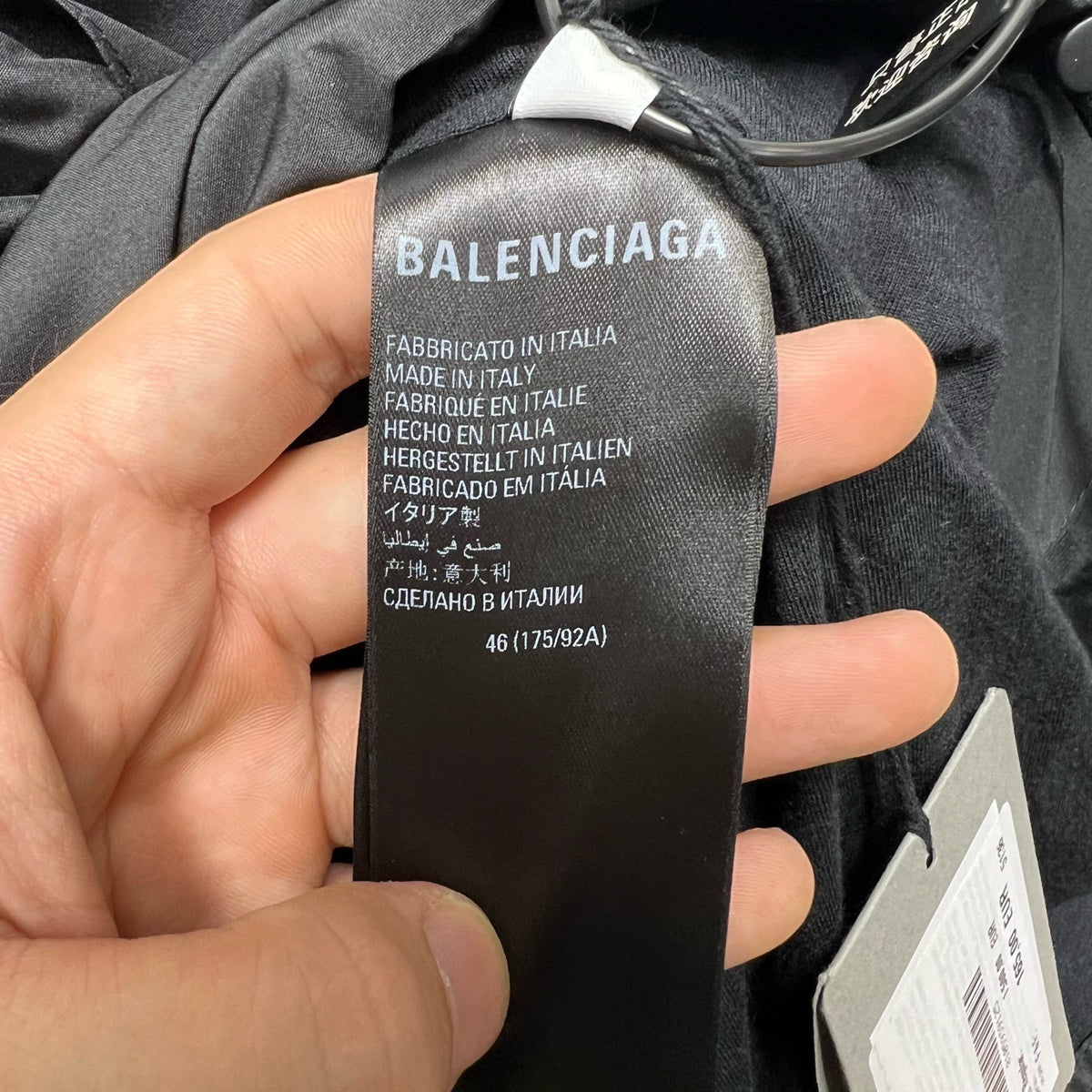 Balenciaga - Other - Polyamide - Black - (46)