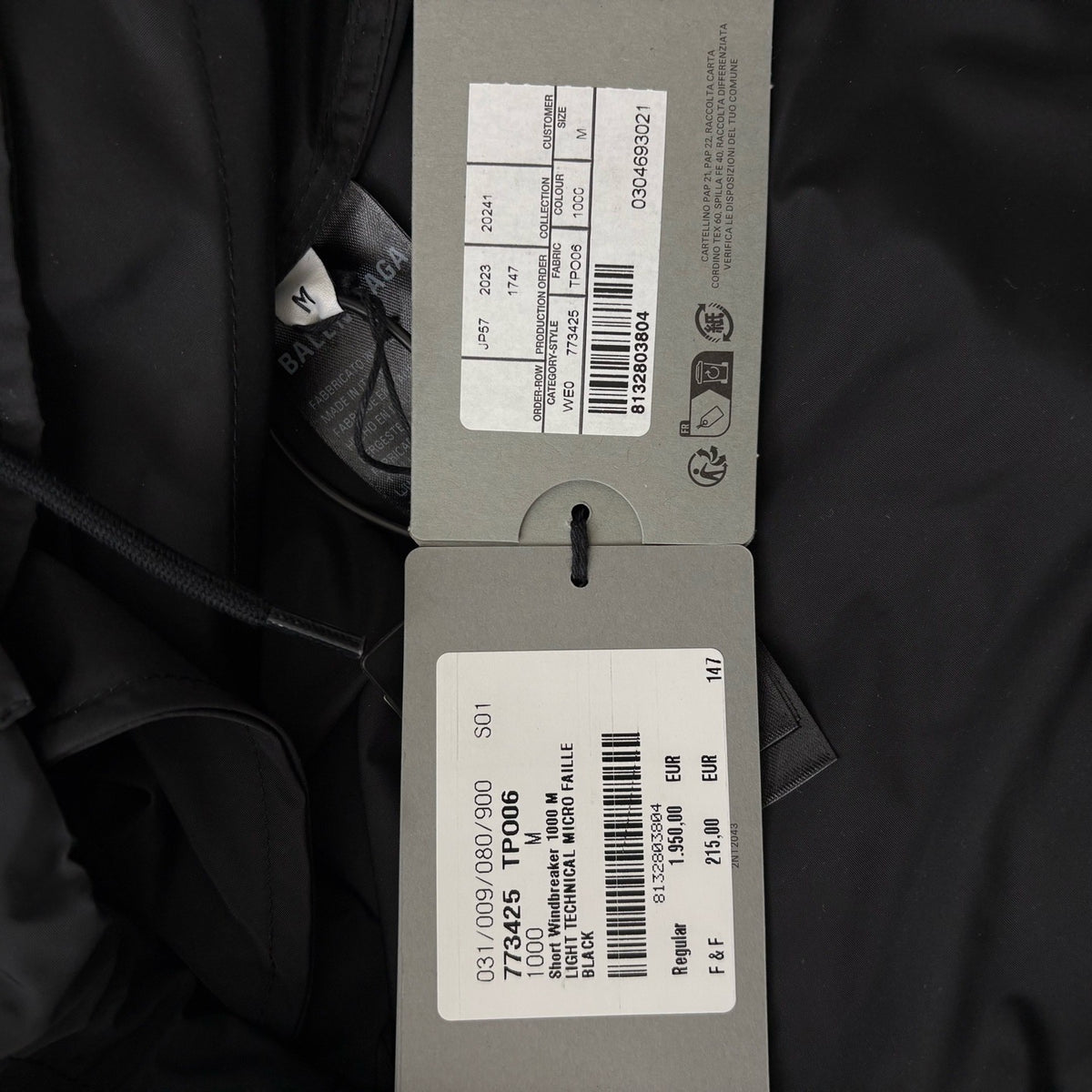 Balenciaga - Other - Polyamide - Black - (M)