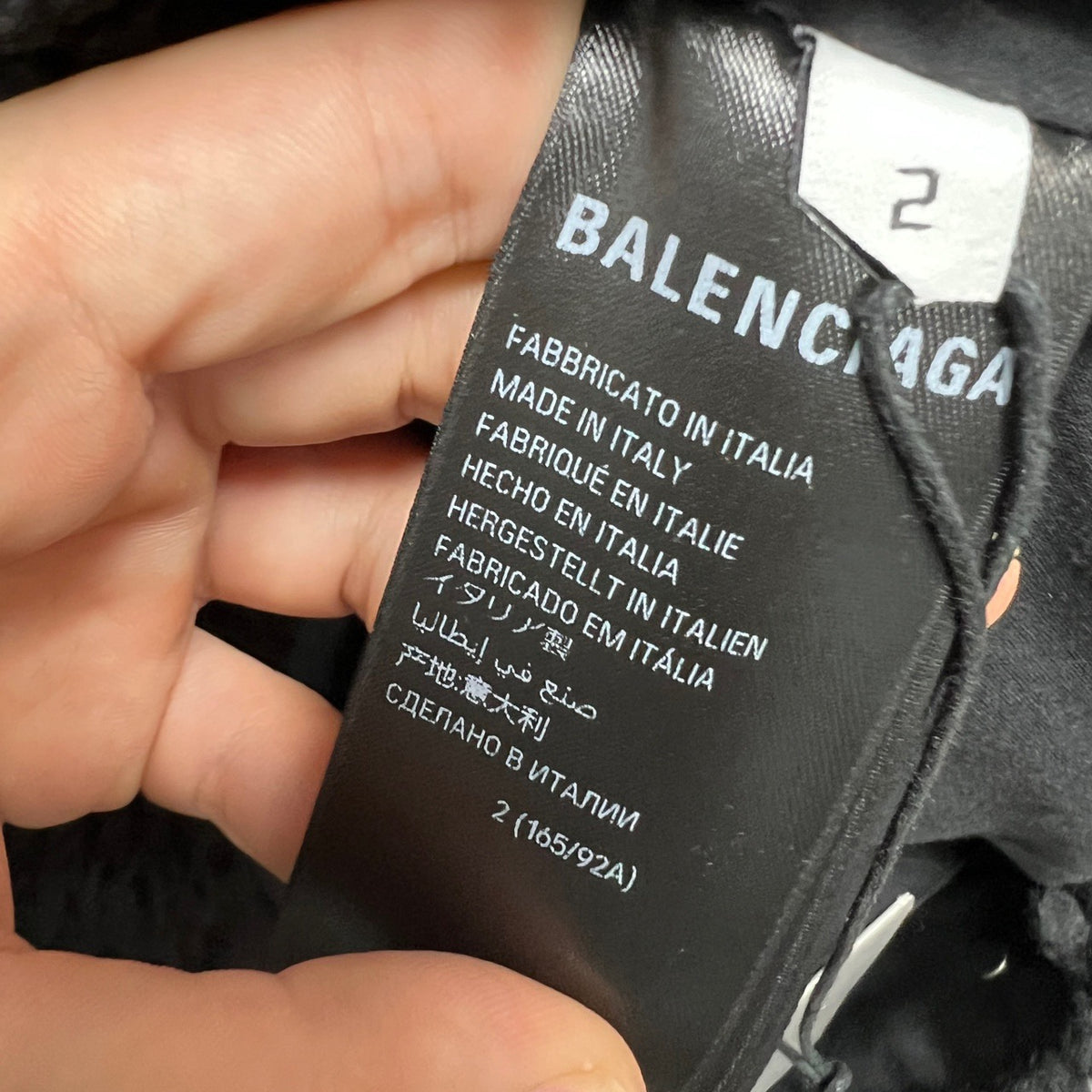 Balenciaga - Other - Polyester - Black - (2)