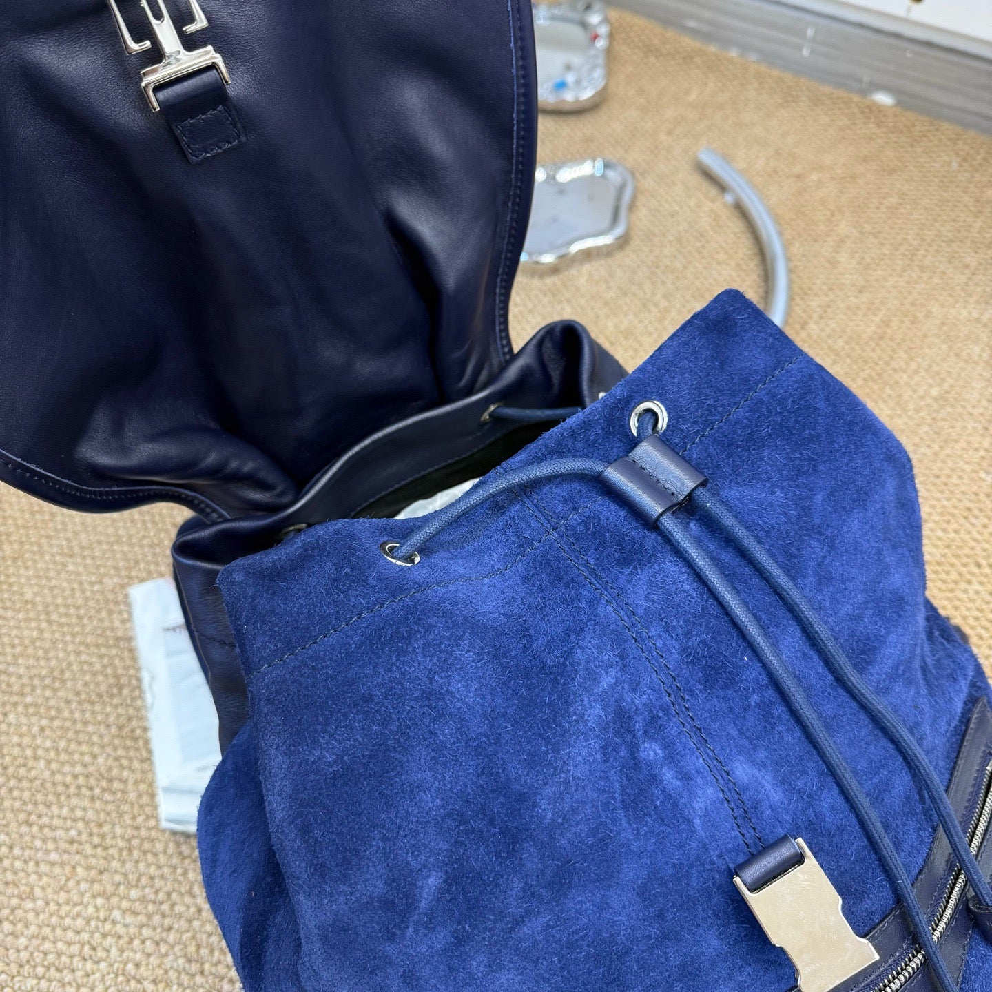 Balenciaga - Other - Suede - Blue - (medium)