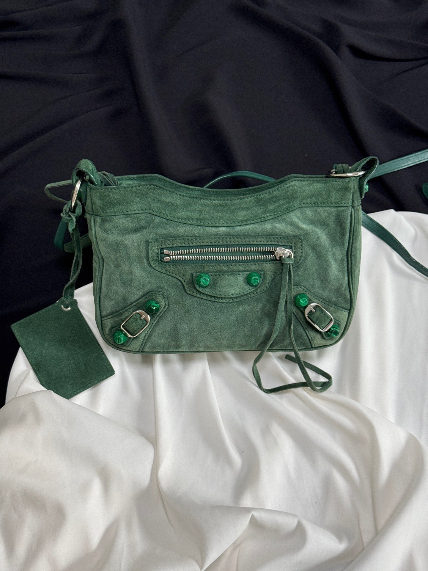 Balenciaga - Other - Suede - Green - (mini)