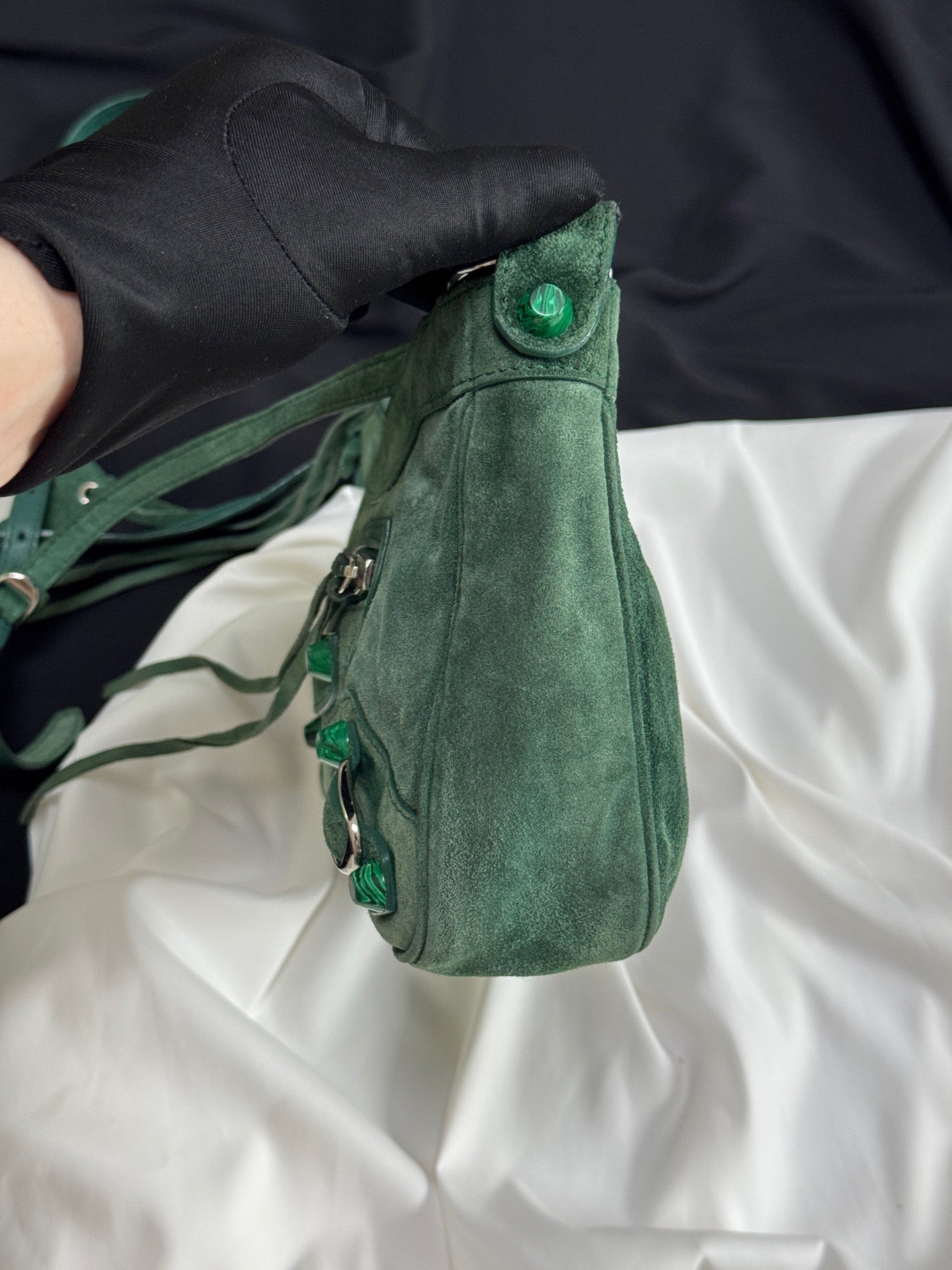 Balenciaga - Other - Suede - Green - (mini)