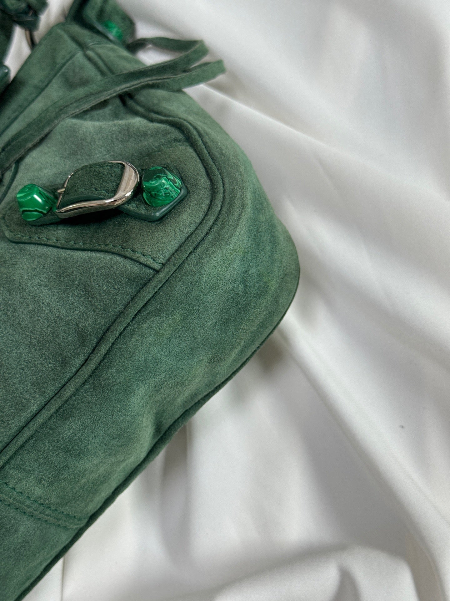Balenciaga - Other - Suede - Green - (mini)