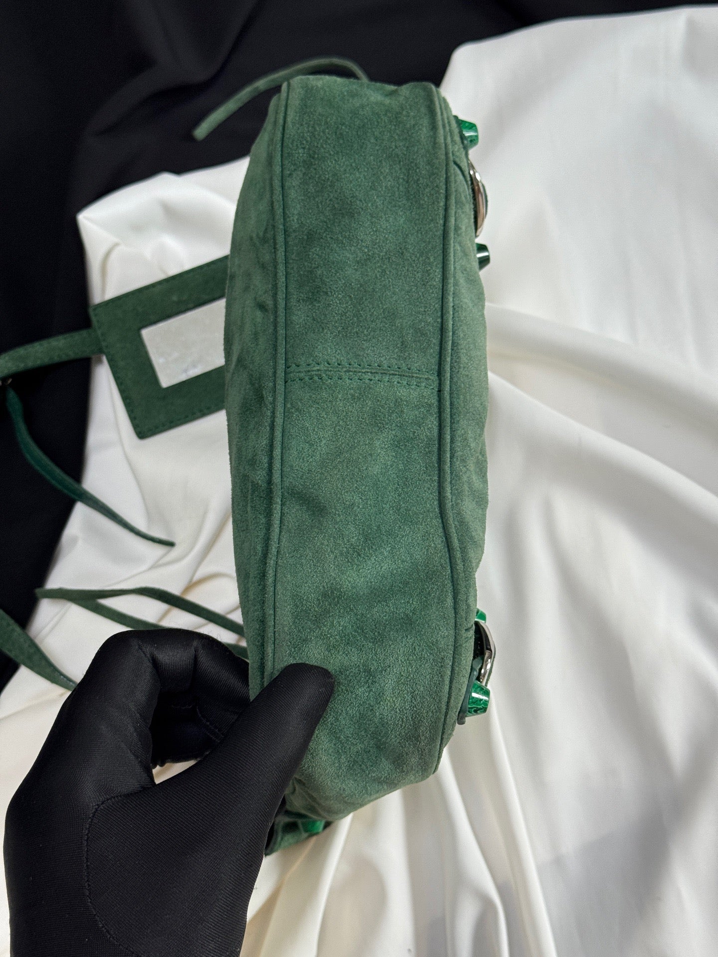 Balenciaga - Other - Suede - Green - (mini)