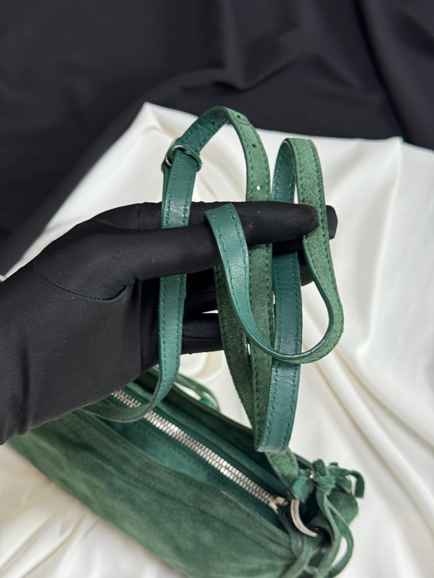 Balenciaga - Other - Suede - Green - (mini)