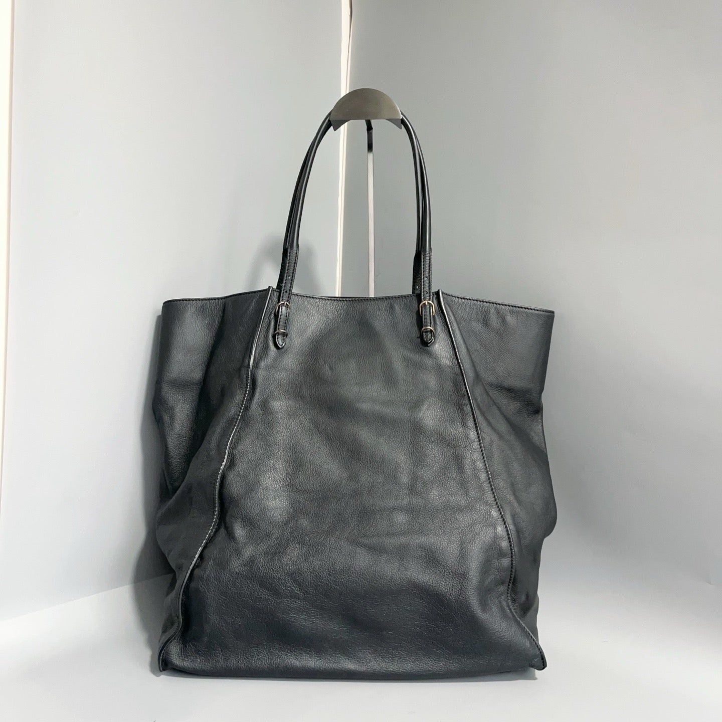 Balenciaga - Papier - Leather - Black - (large)