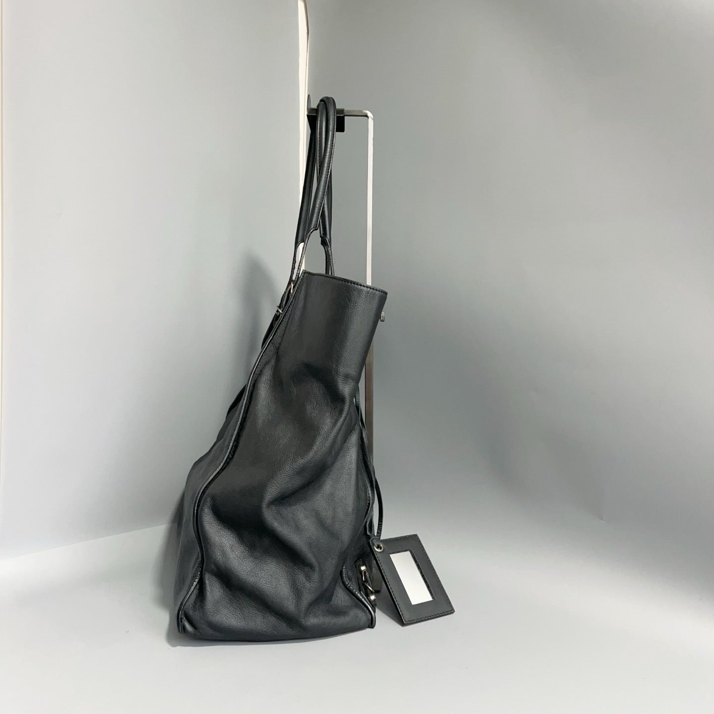 Balenciaga - Papier - Leather - Black - (large)