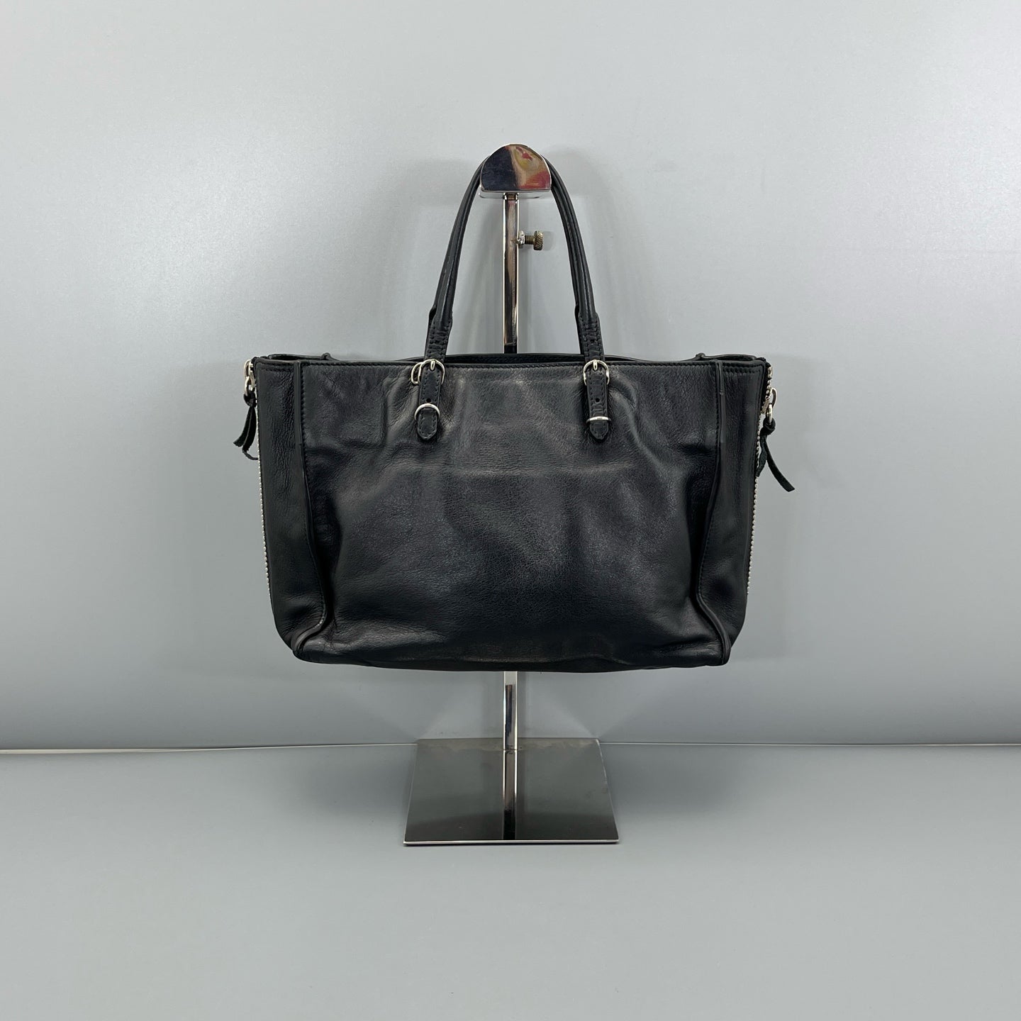 Balenciaga - Papier - Leather - Black - (medium)