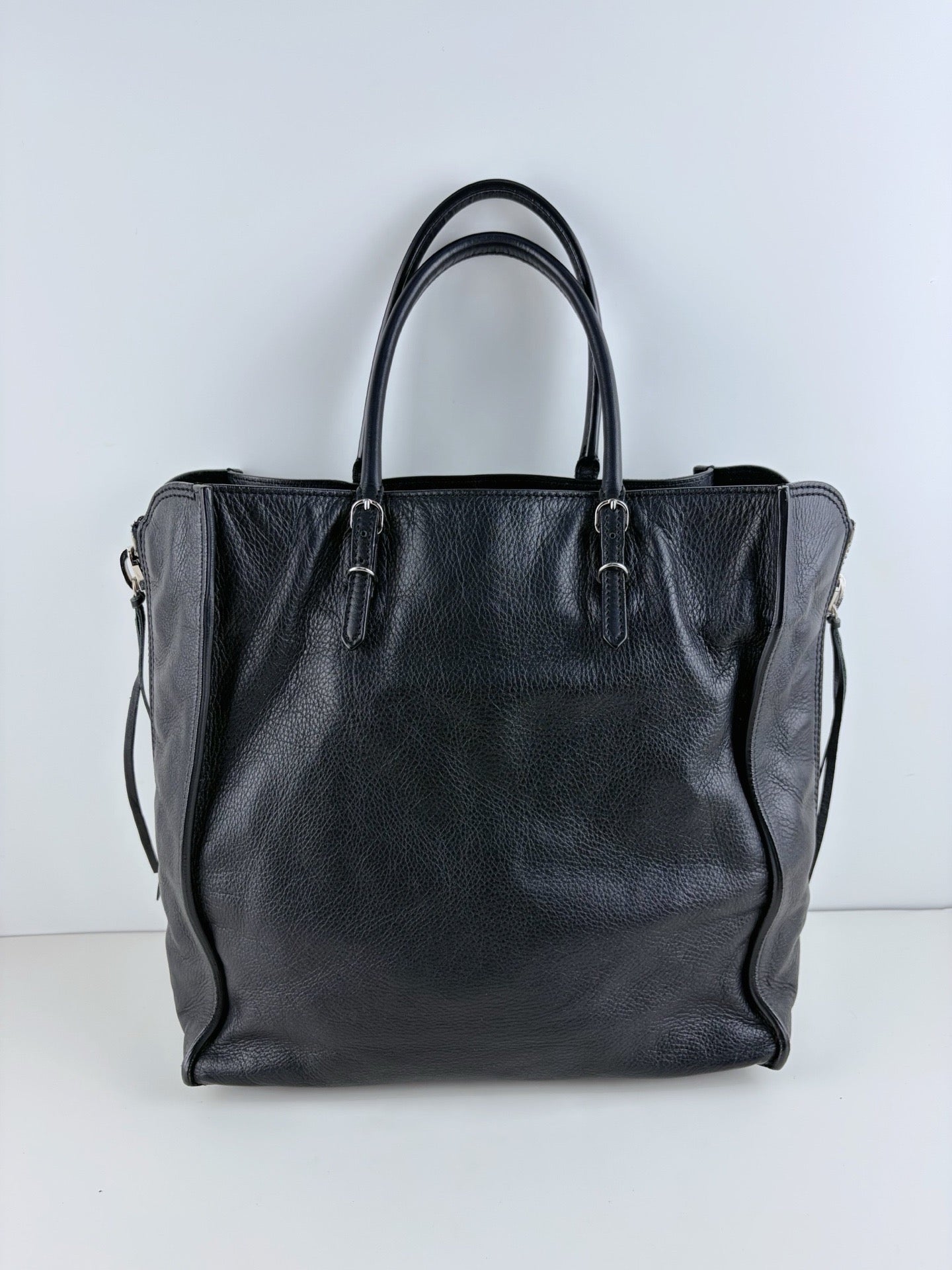 Balenciaga - Papier - Leather - Black - (medium)