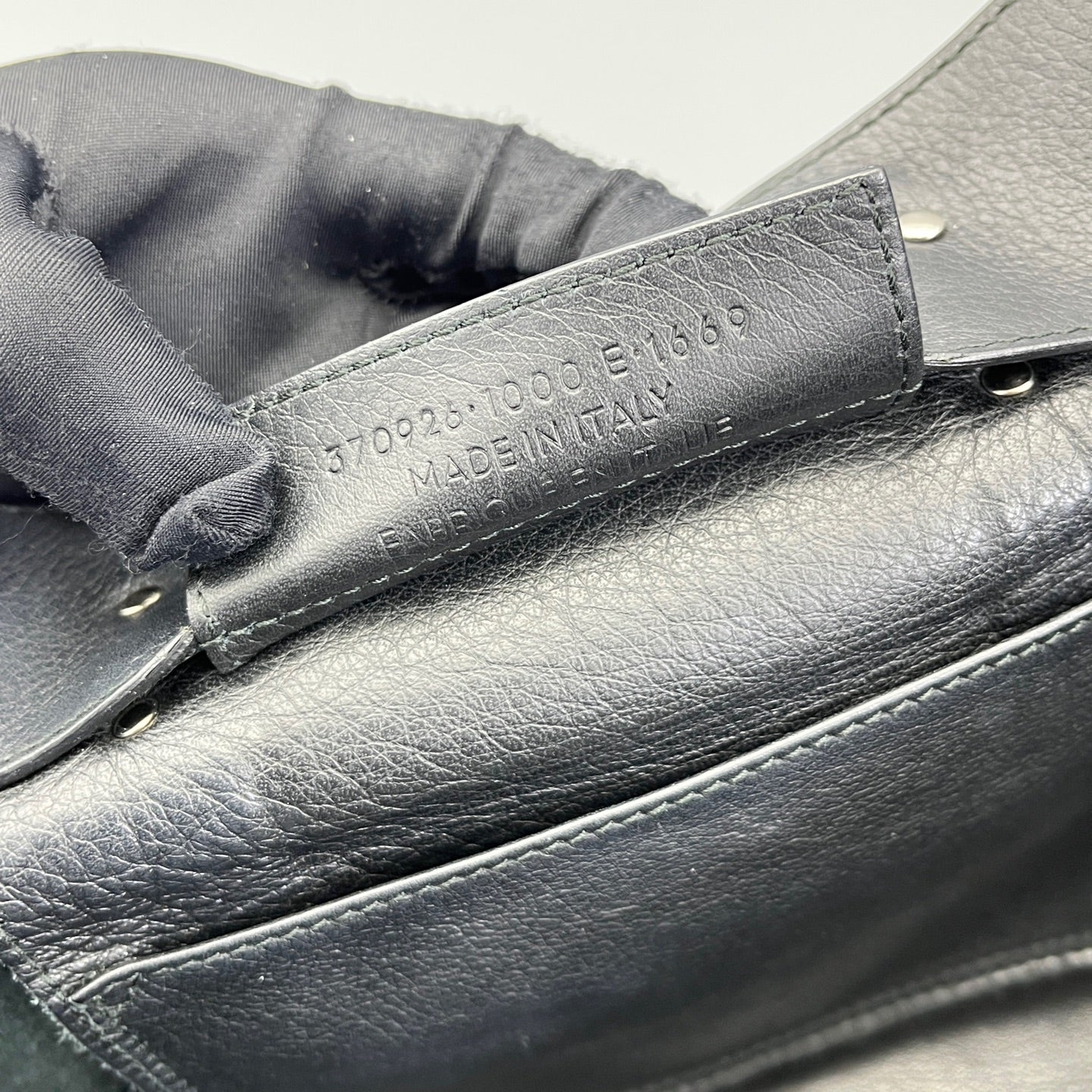 Balenciaga - Papier - Leather - Black - (medium)