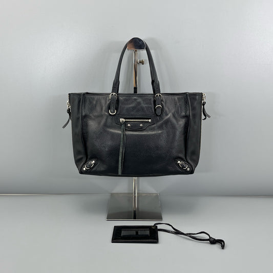 Balenciaga - Papier - Leather - Black - (medium)