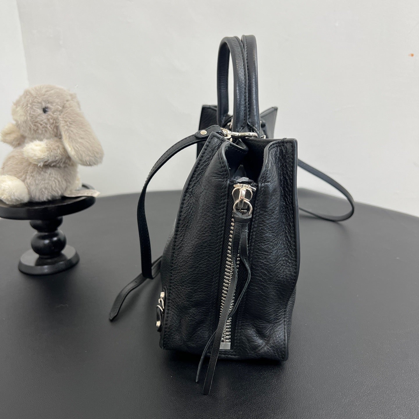 Balenciaga - Papier - Leather - Black - (small)