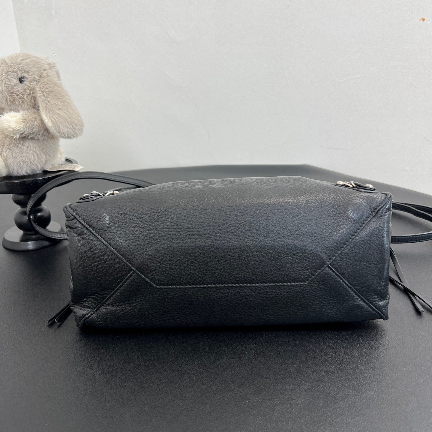 Balenciaga - Papier - Leather - Black - (small)