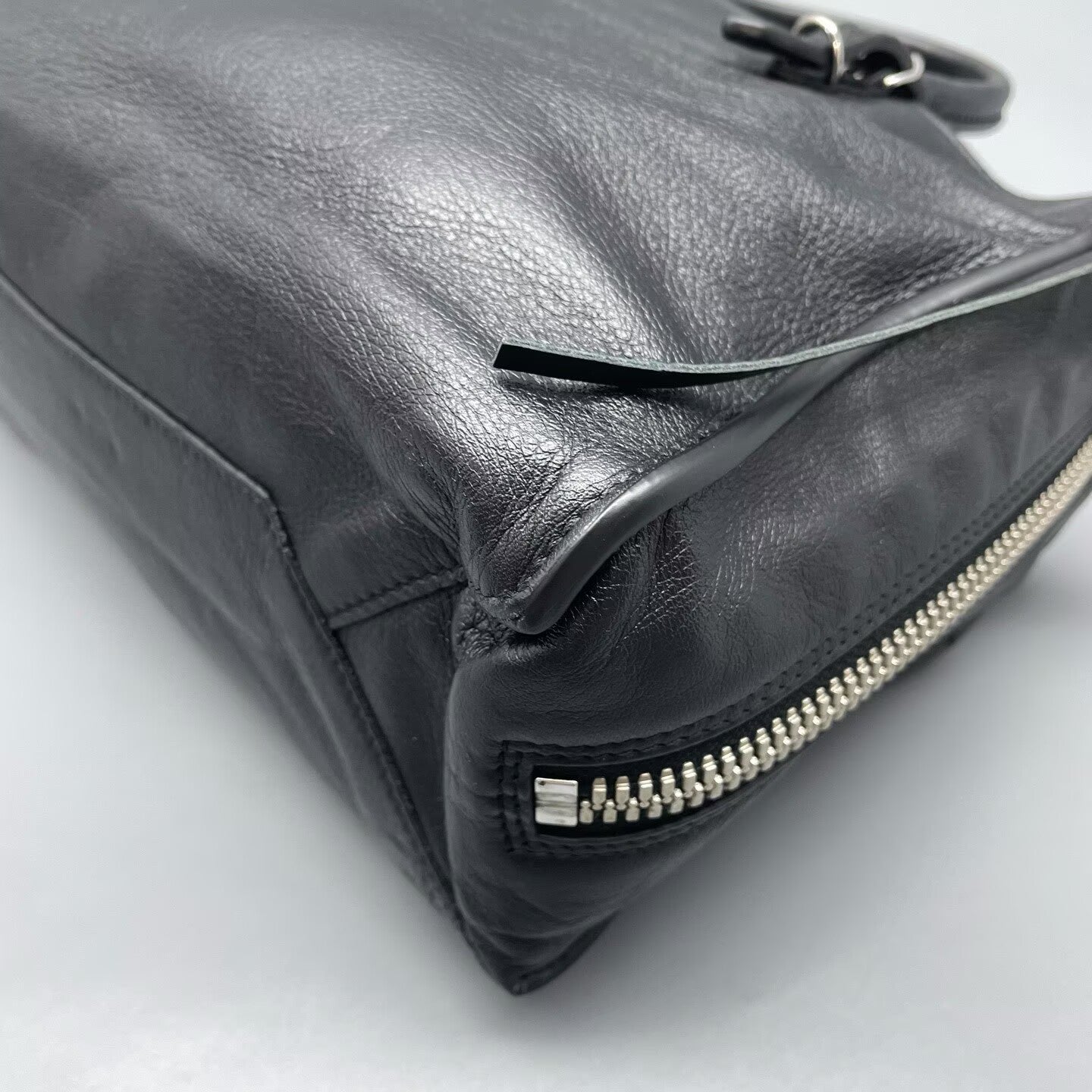 Balenciaga - Papier - Leather - Black - (Small)