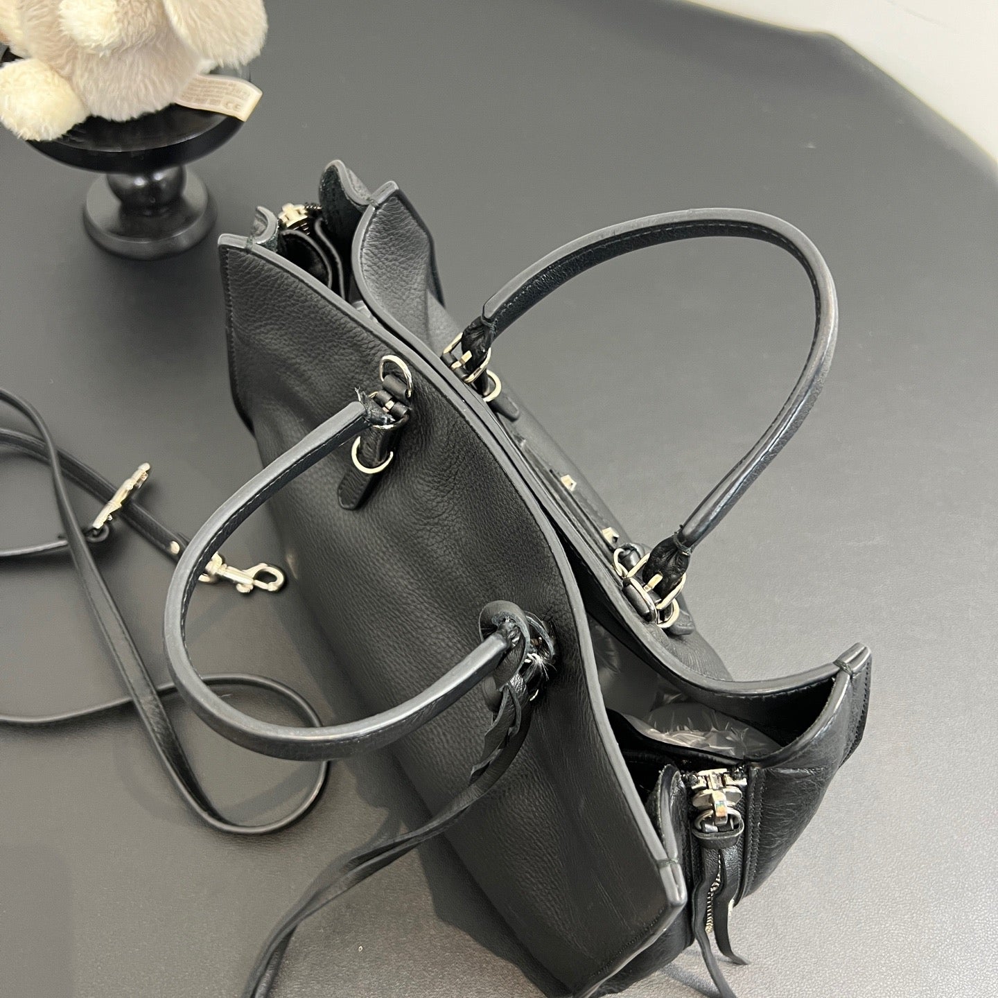 Balenciaga - Papier - Leather - Black - (small)