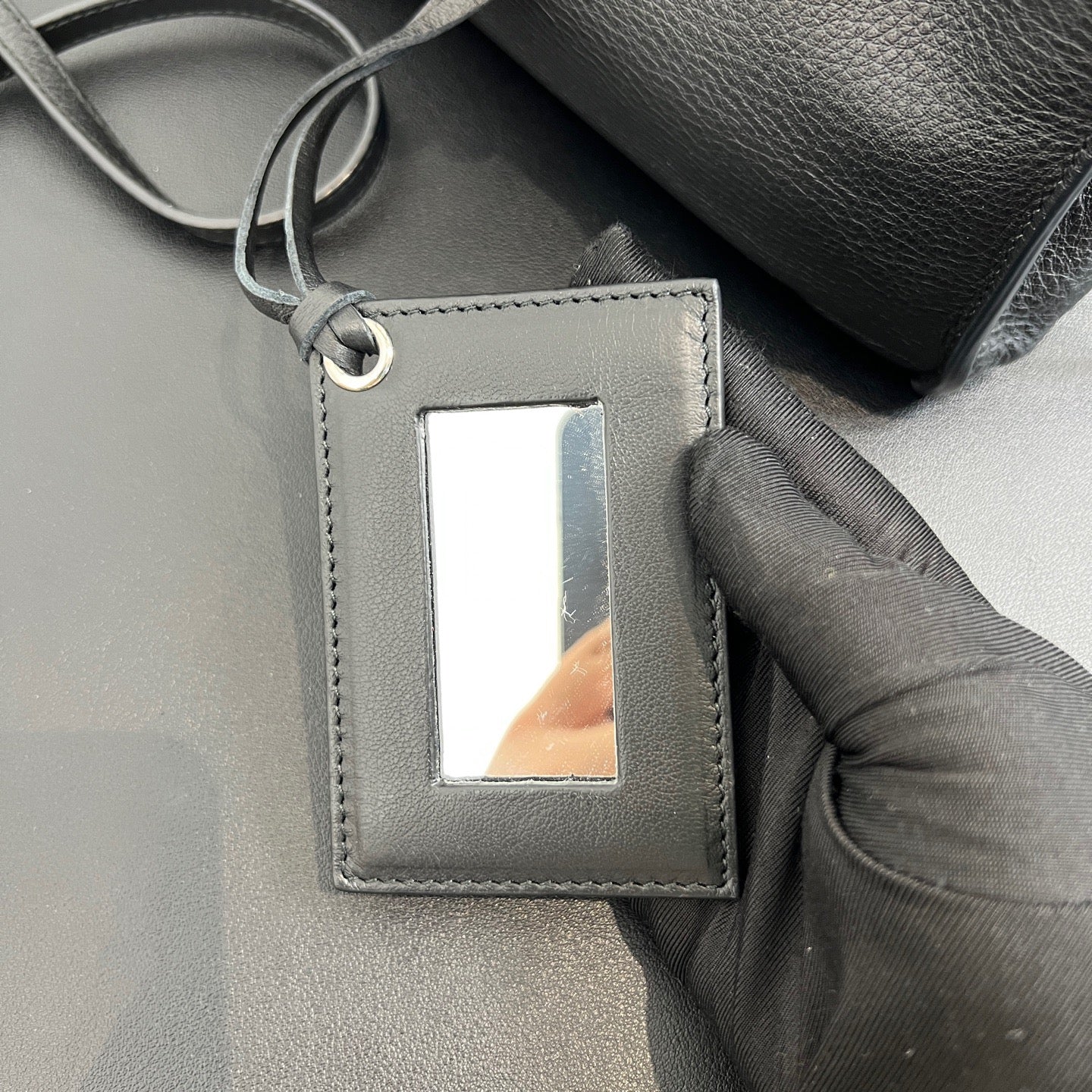 Balenciaga - Papier - Leather - Black - (small)