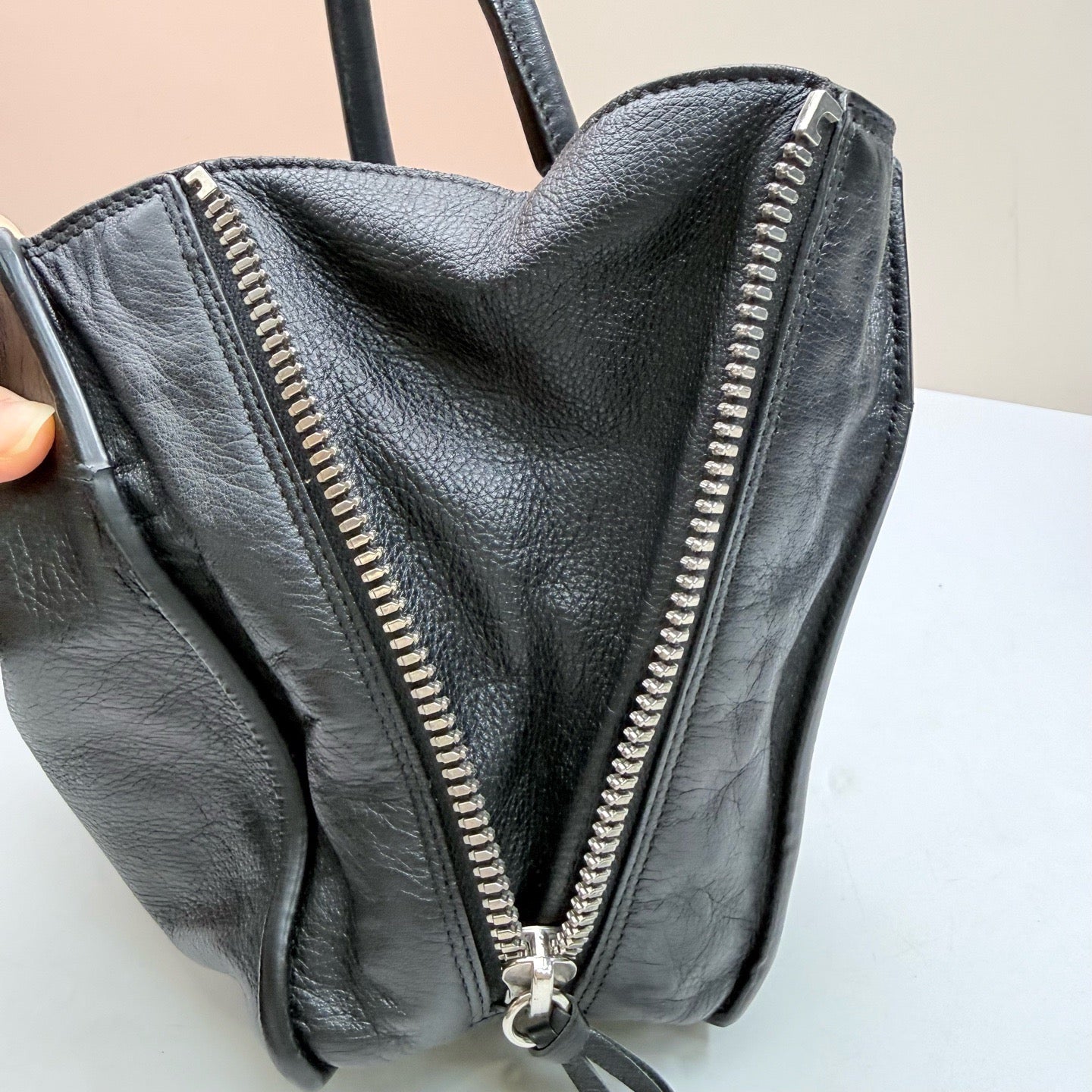 Balenciaga - Papier - Leather - Black - (small)