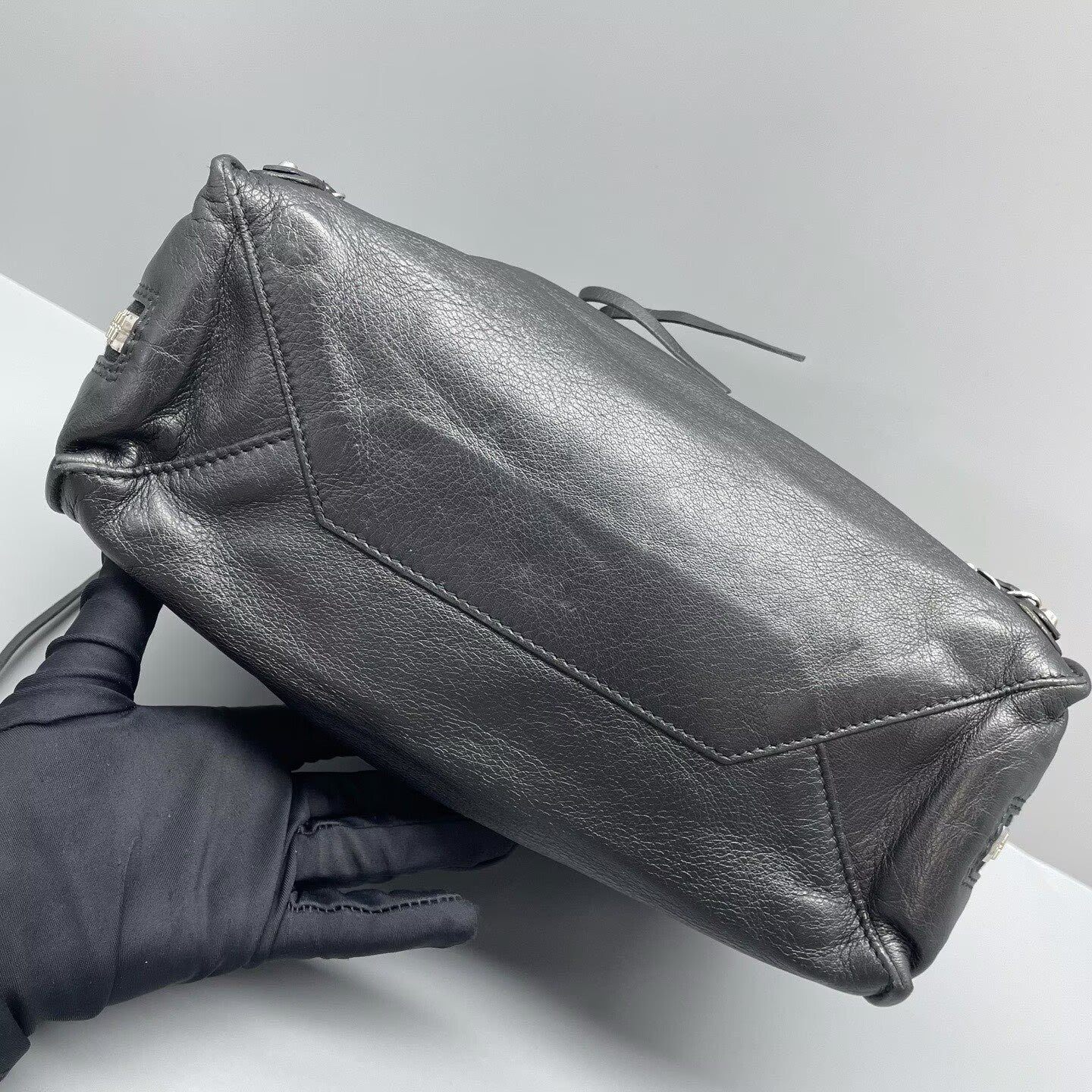 Balenciaga - Papier - Leather - Black - (Small)