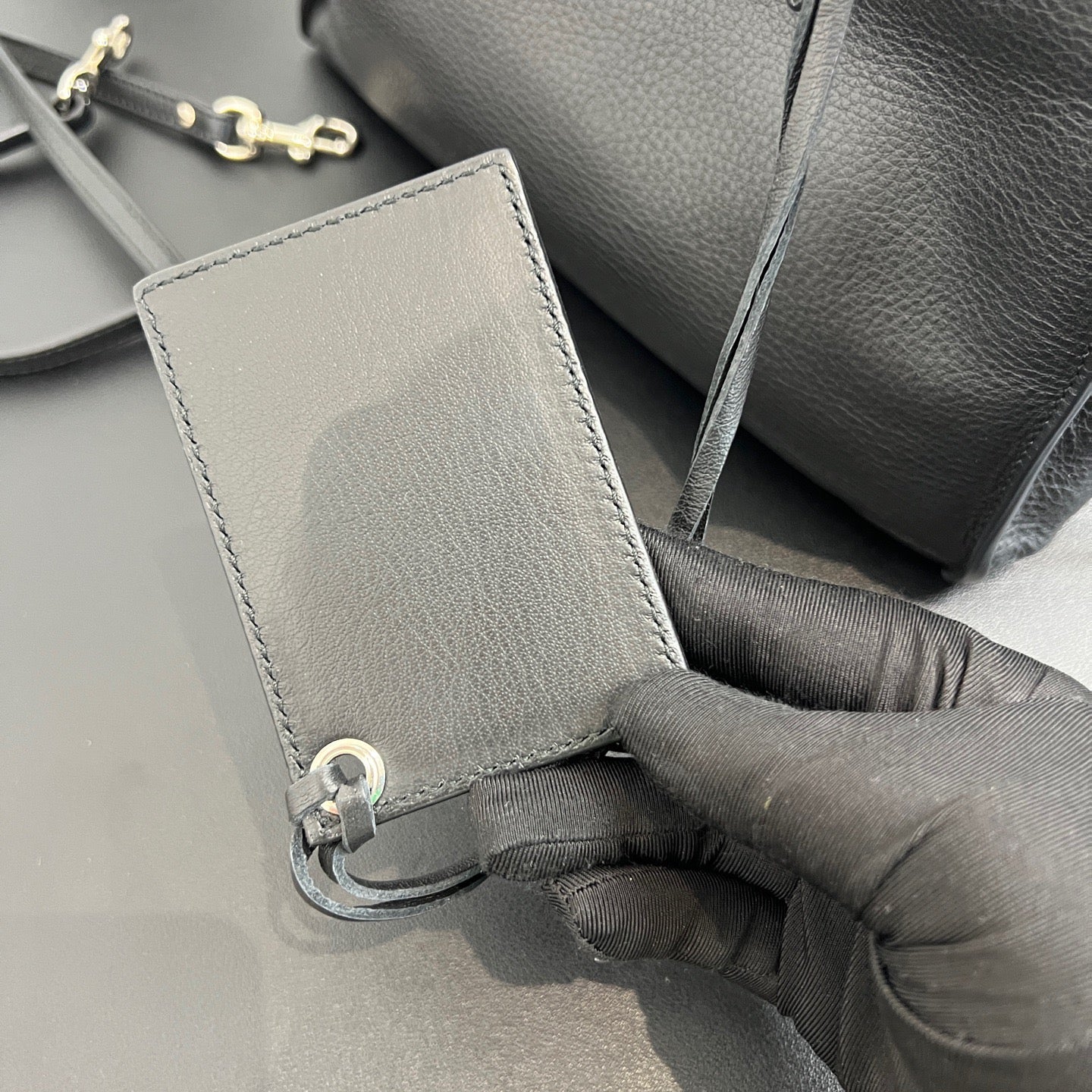 Balenciaga - Papier - Leather - Black - (small)