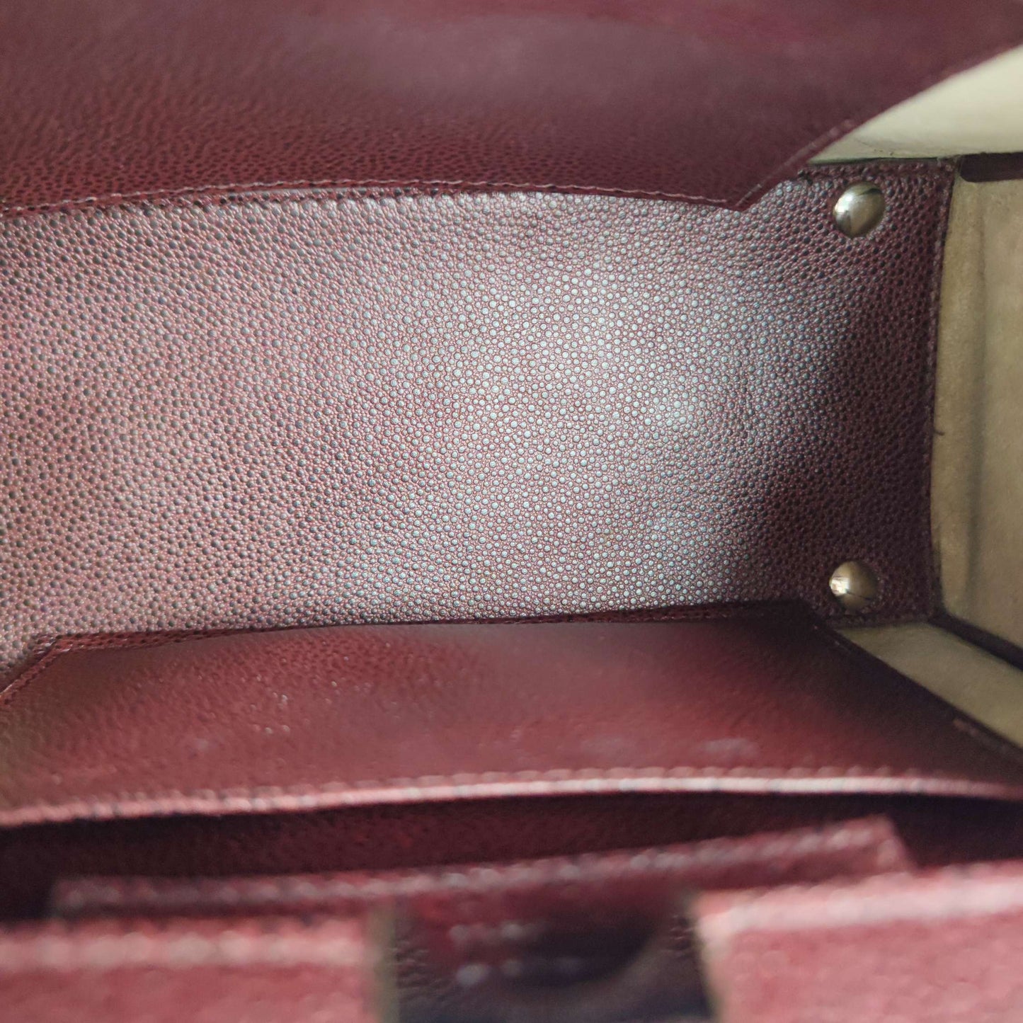 Balenciaga - Papier - Leather - Burgundy - (small)