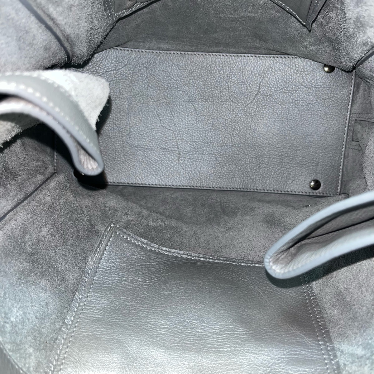 Balenciaga - Papier - Leather - Grey