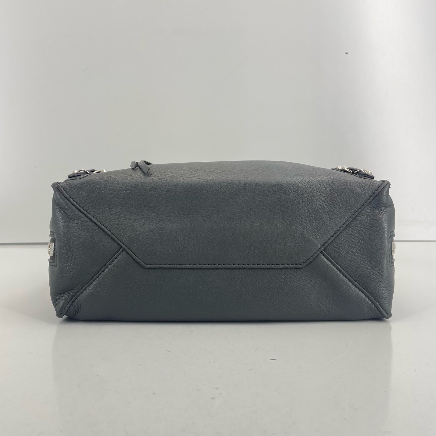 Balenciaga - Papier - Leather - Grey - (medium)