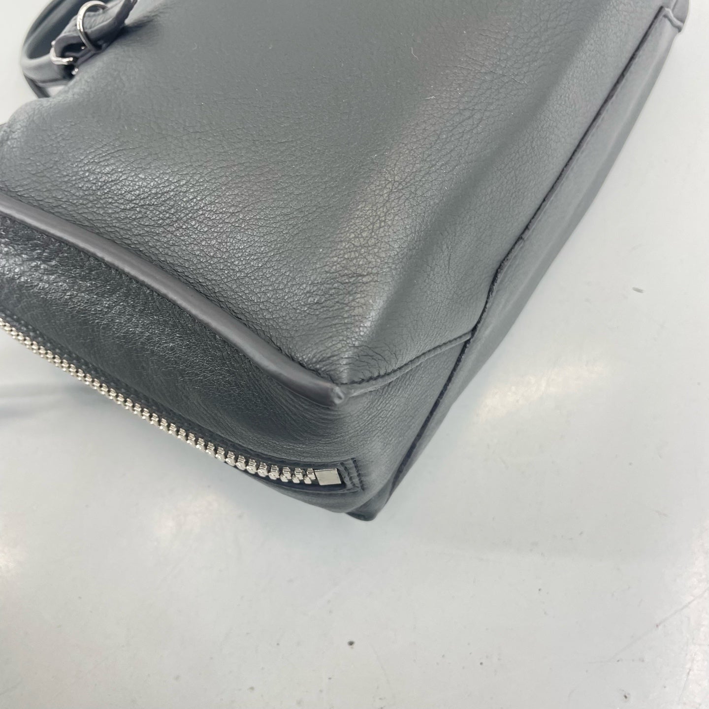 Balenciaga - Papier - Leather - Grey - (medium)