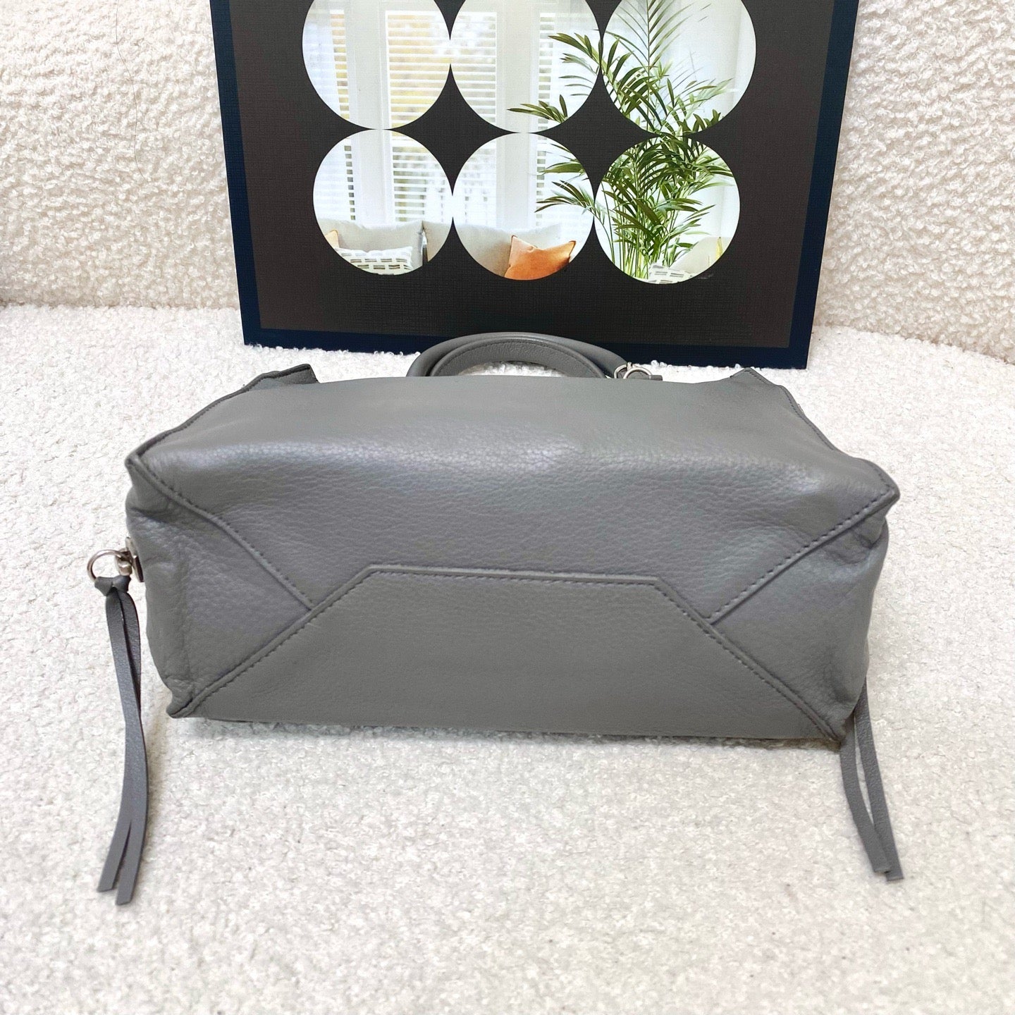 Balenciaga - Papier - Leather - Grey - (mini)