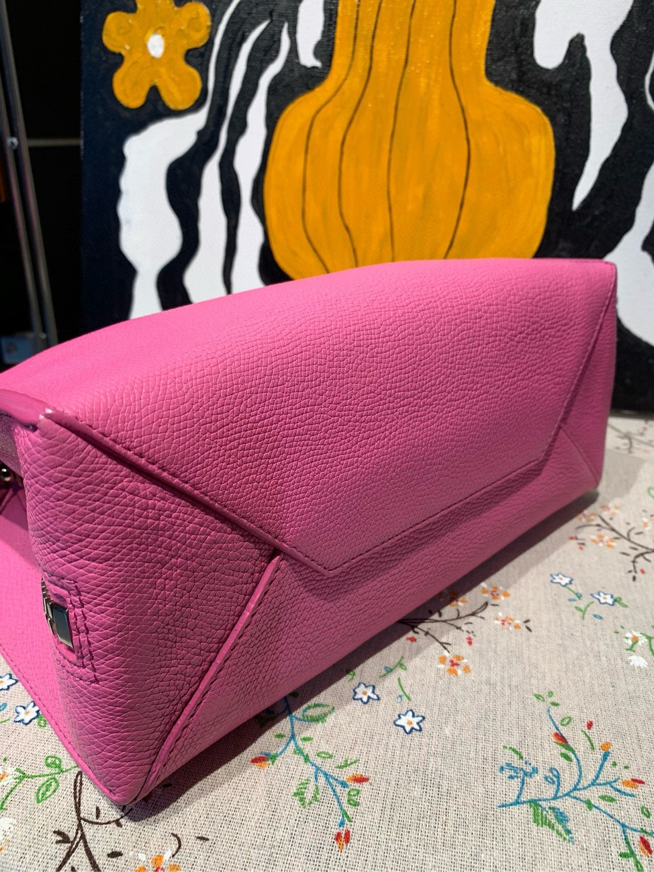 Balenciaga - Papier - Leather - Pink - (small)