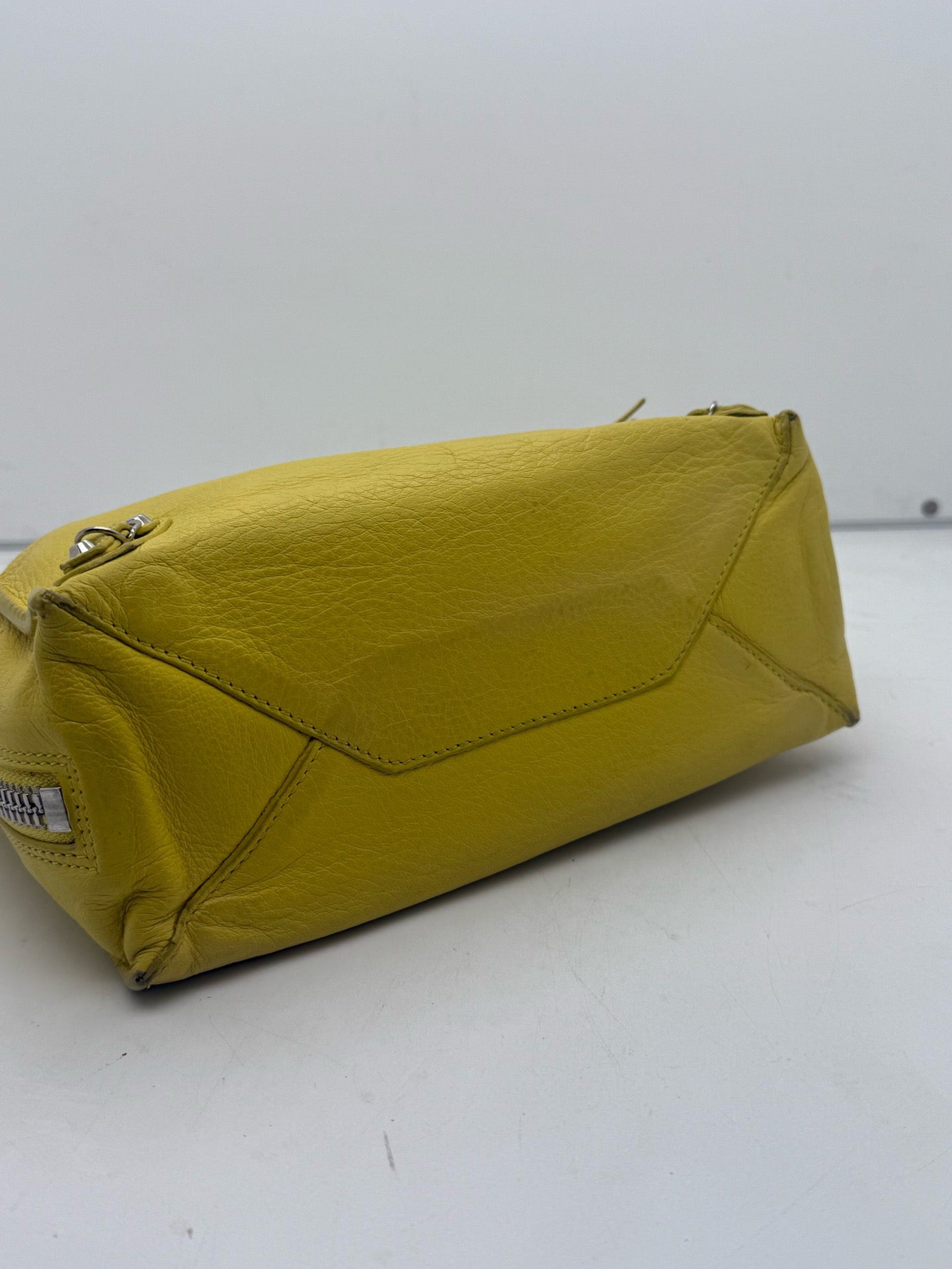 Balenciaga - Papier - Leather - Yellow - (small)