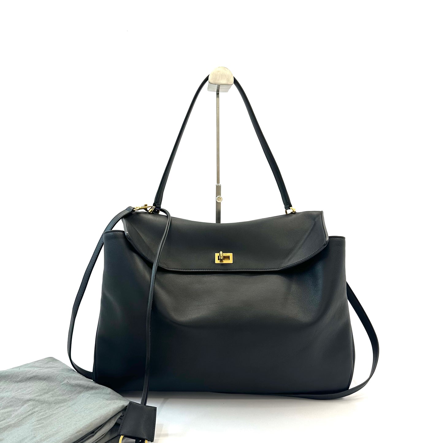 BALENCIAGA - Rodeo - Leather - Black