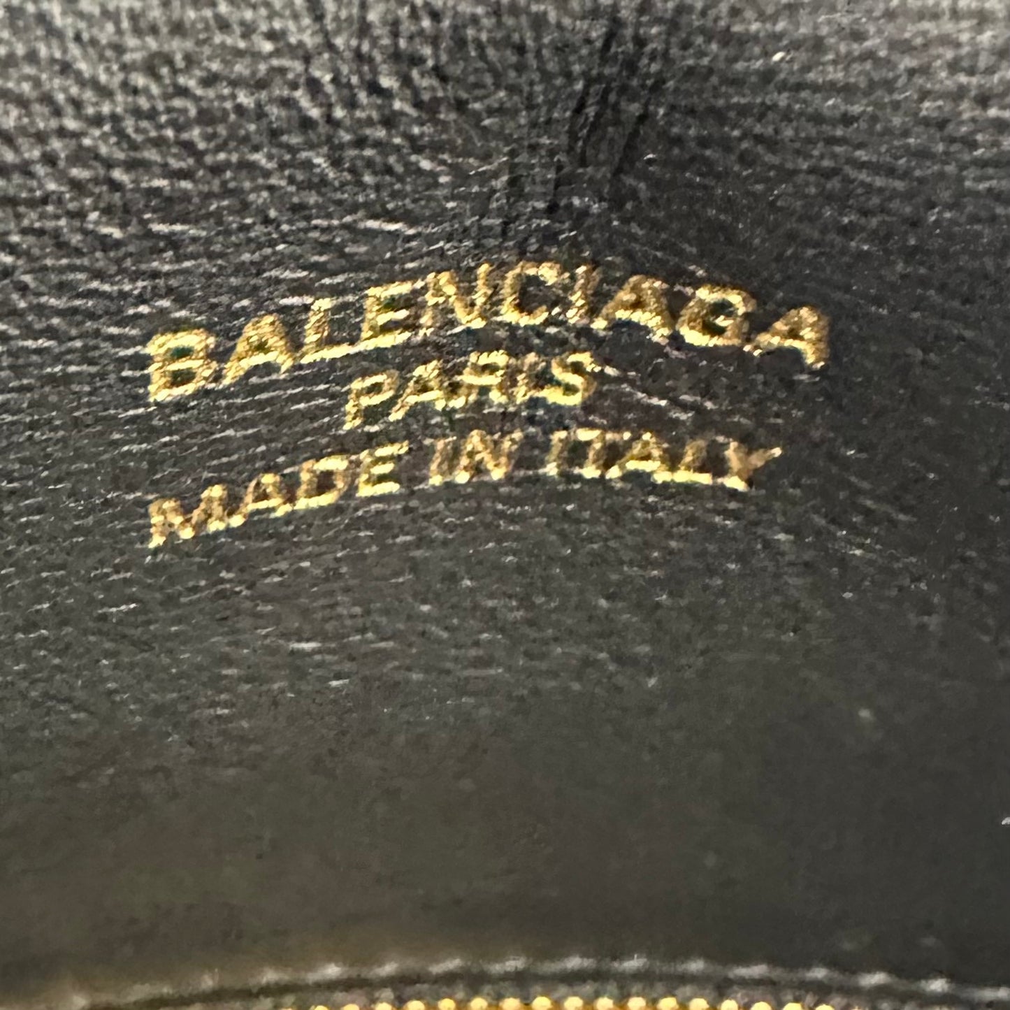 BALENCIAGA - Rodeo - Leather - Black