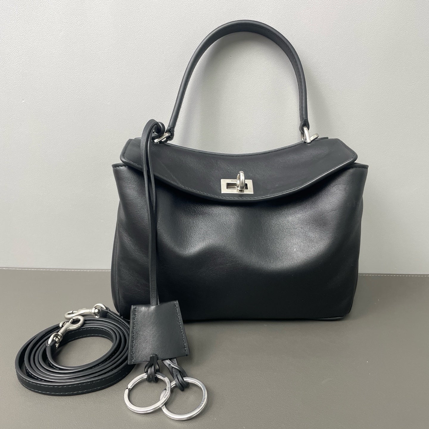 Balenciaga - Rodeo - Leather - Black - (mini)