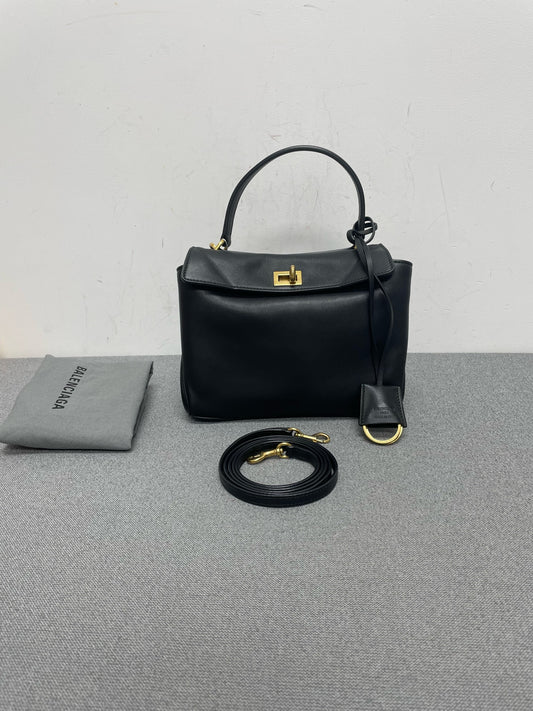 Balenciaga - Rodeo - Leather - Black - (mini)